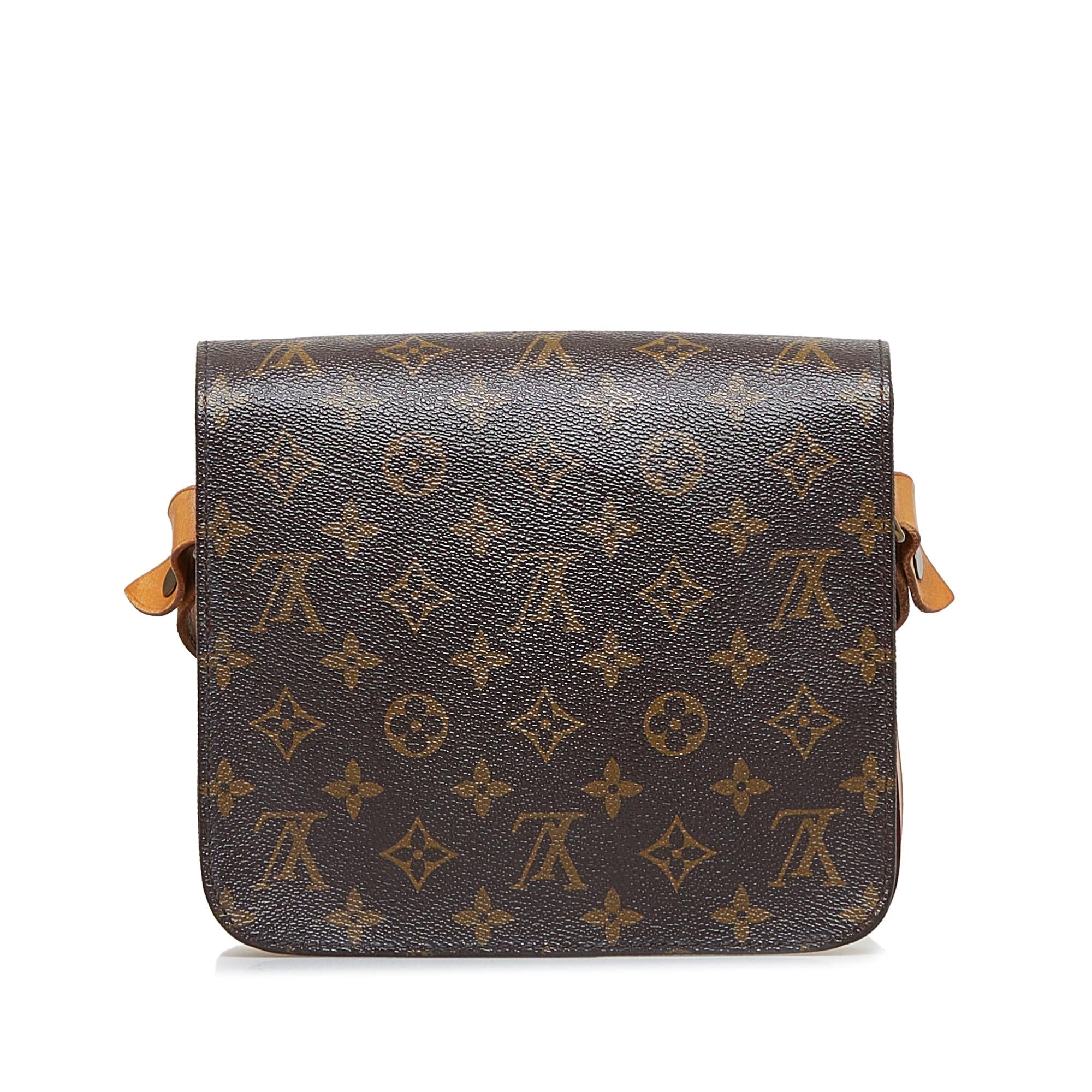 Louis Vuitton Monogram Cartouchiere MM