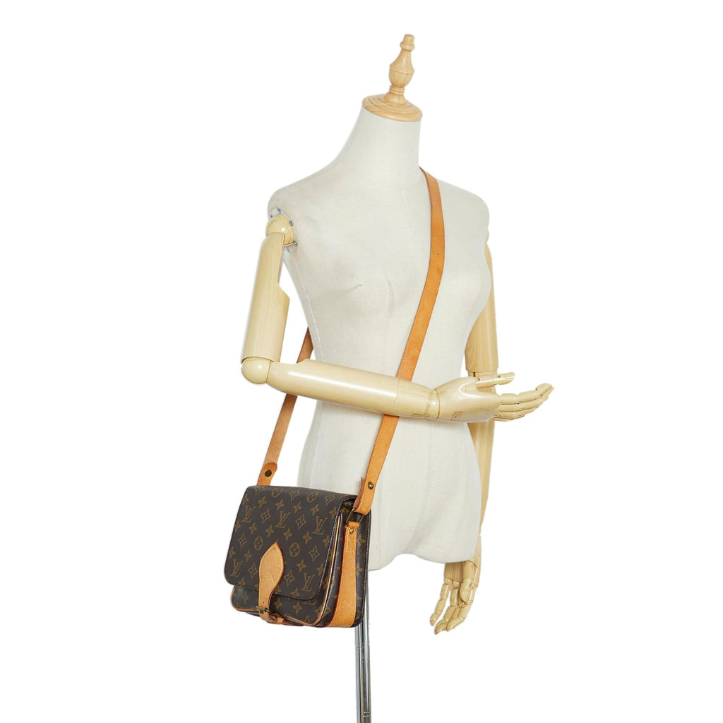 Louis Vuitton Monogram Cartouchiere MM