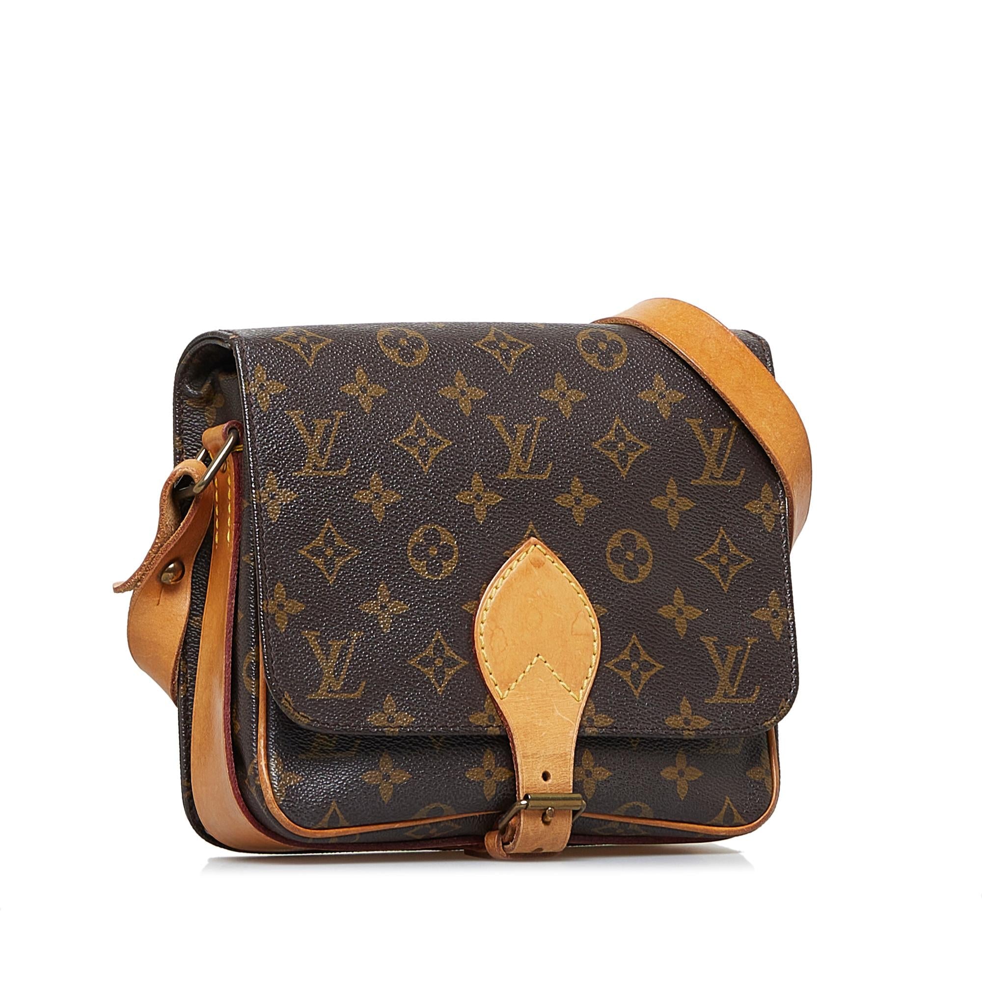 Louis Vuitton Monogram Cartouchiere MM