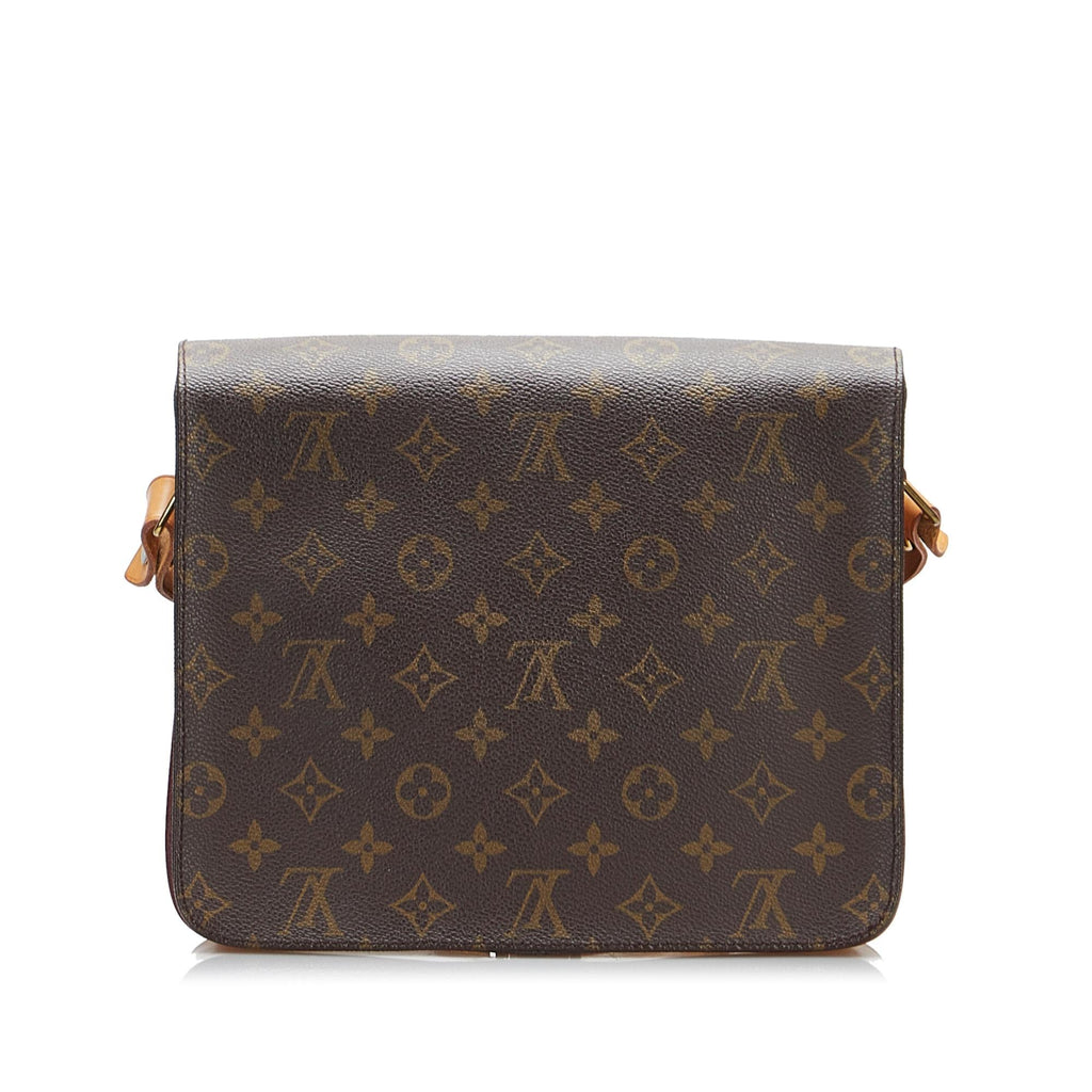 Louis Vuitton Monogram Cartouchiere MM (SHG-Rd05X7)