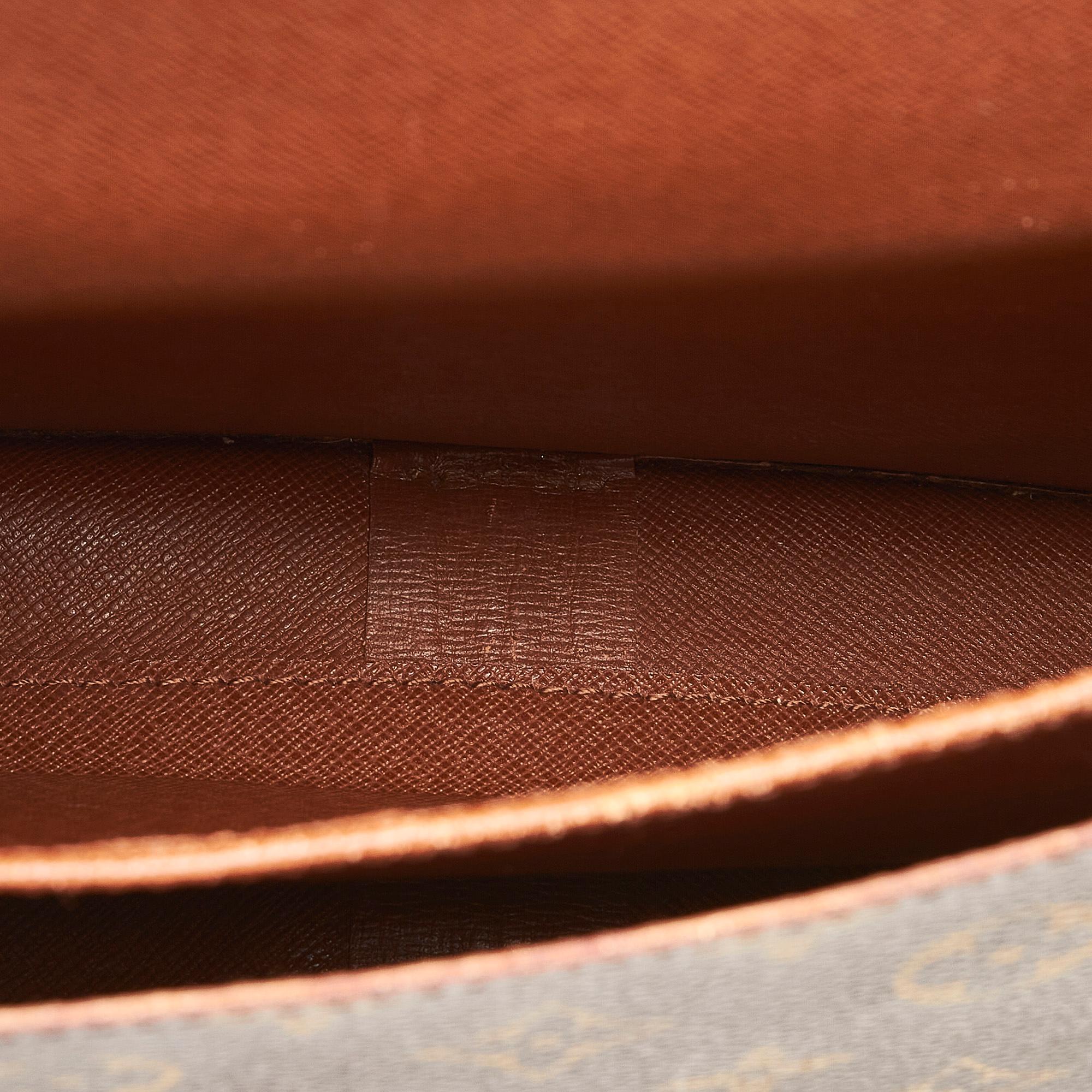 Louis Vuitton Monogram Cartouchiere MM (SHG-Rd05X7)