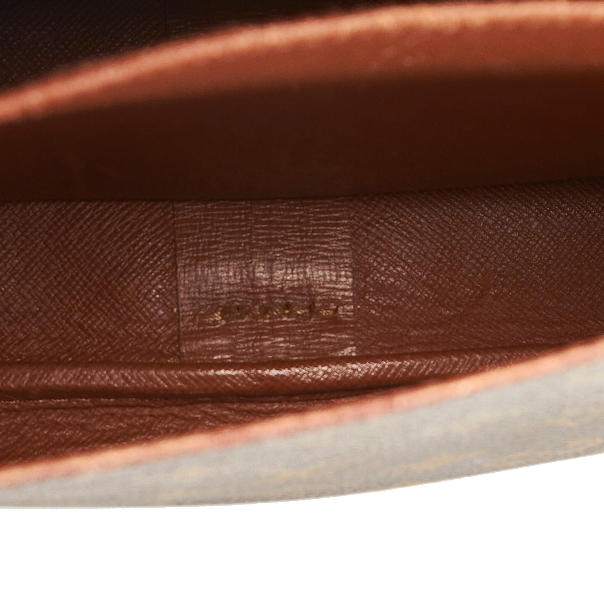 Louis Vuitton Monogram Cartouchiere MM (SHG-Rd05X7)