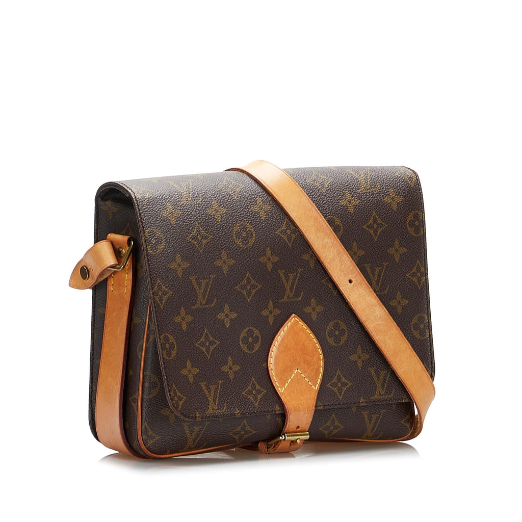 Louis Vuitton Monogram Cartouchiere MM (SHG-Rd05X7)