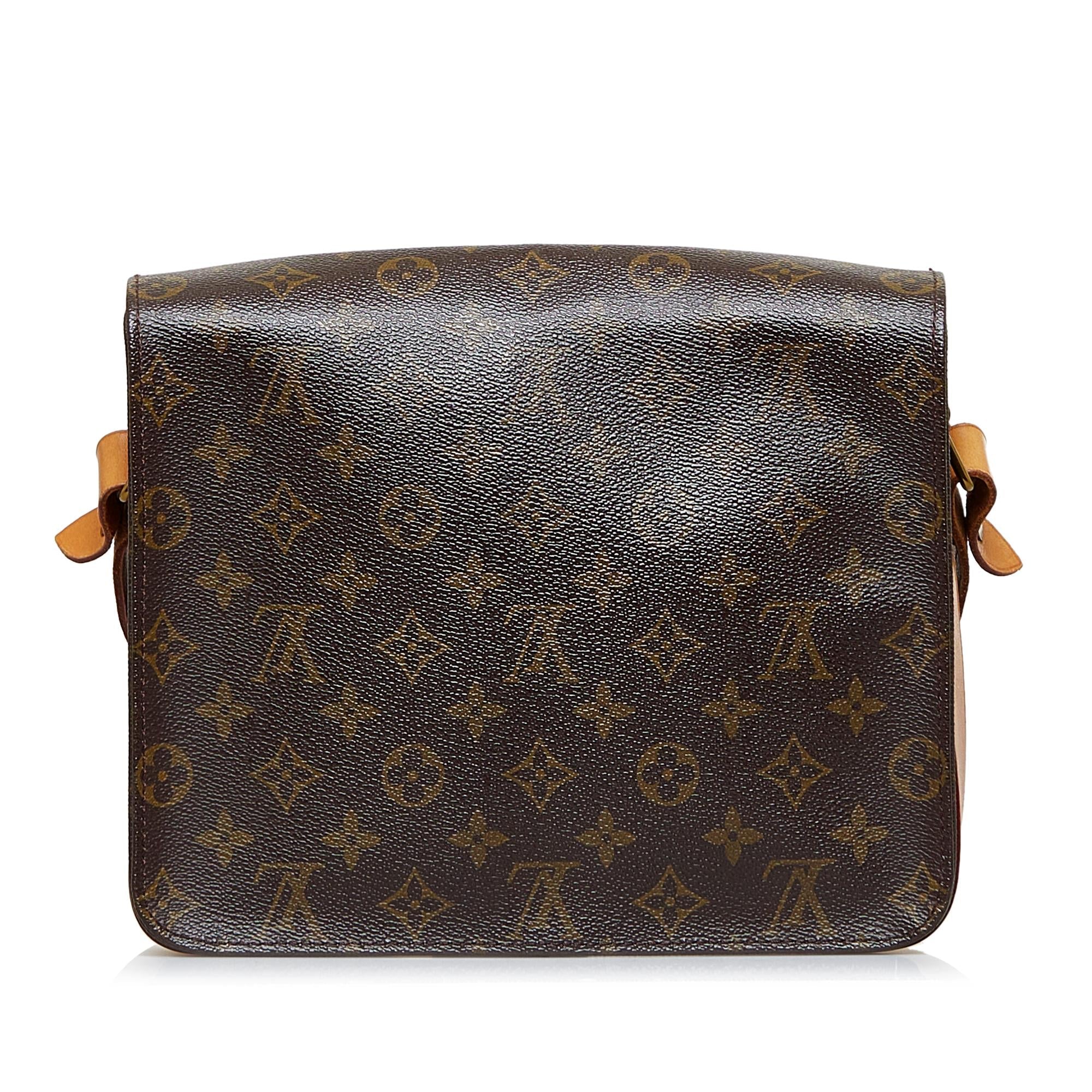 Louis Vuitton Monogram Cartouchiere MM (SHG-vrl8tu)