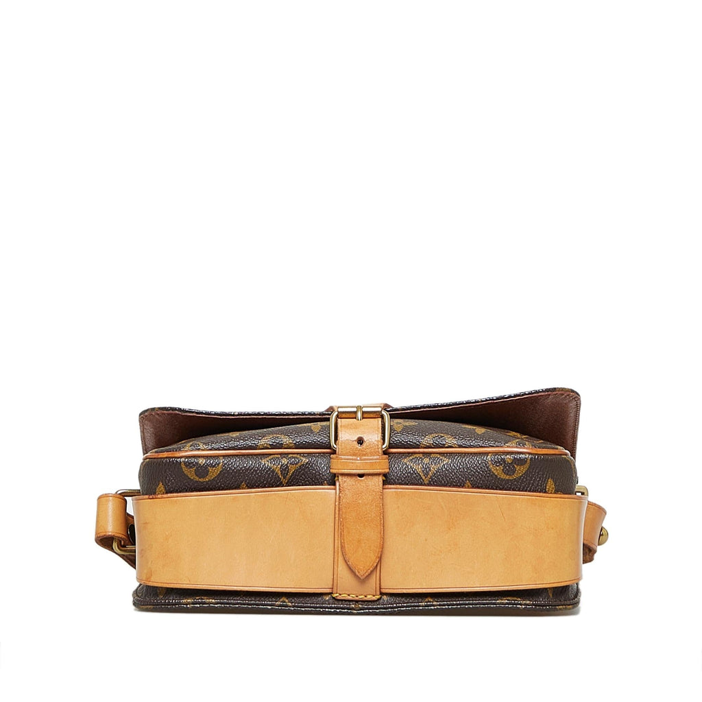 Louis Vuitton Monogram Cartouchiere MM (SHG-ur9YI0)