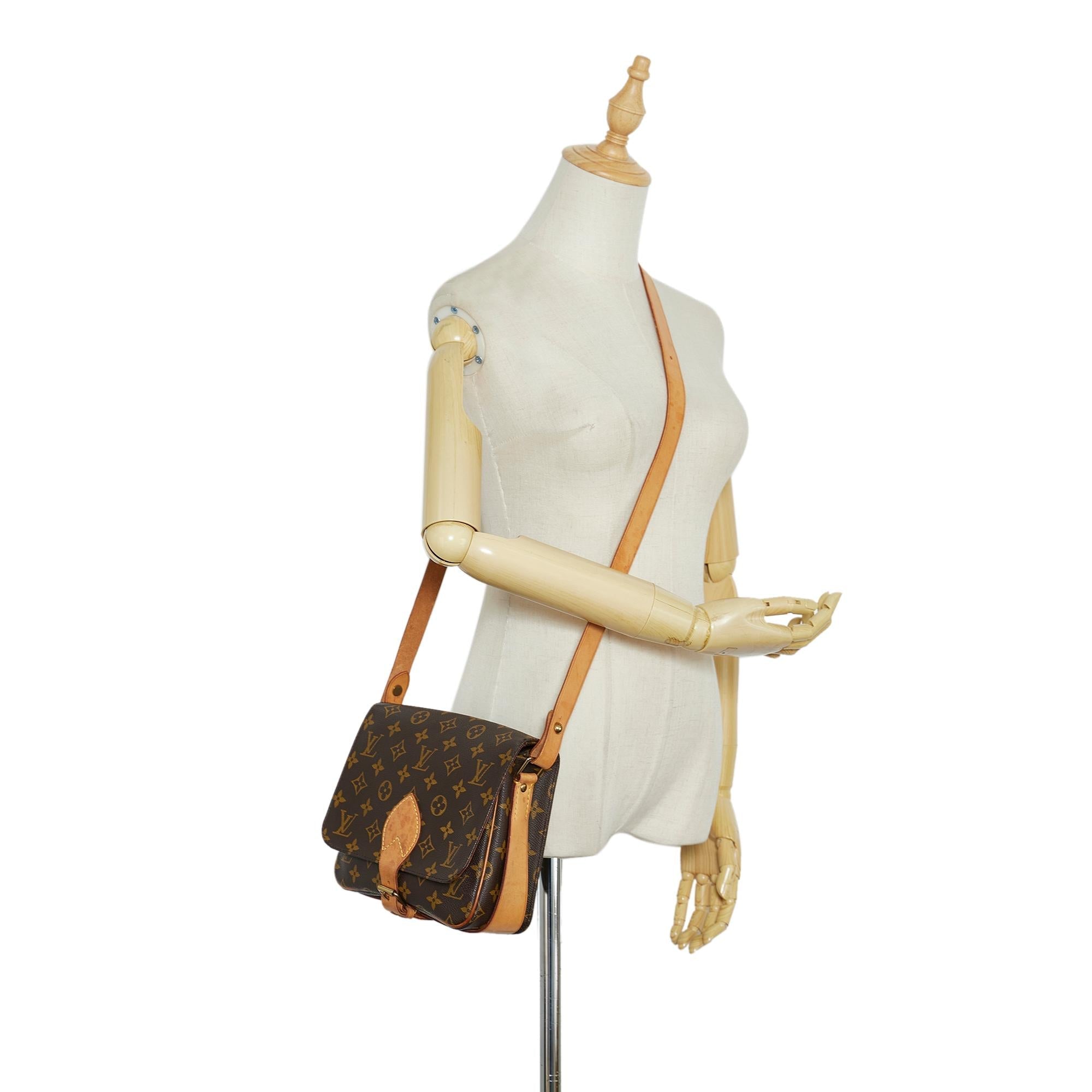 Louis Vuitton Monogram Cartouchiere MM (SHG-ur9YI0)