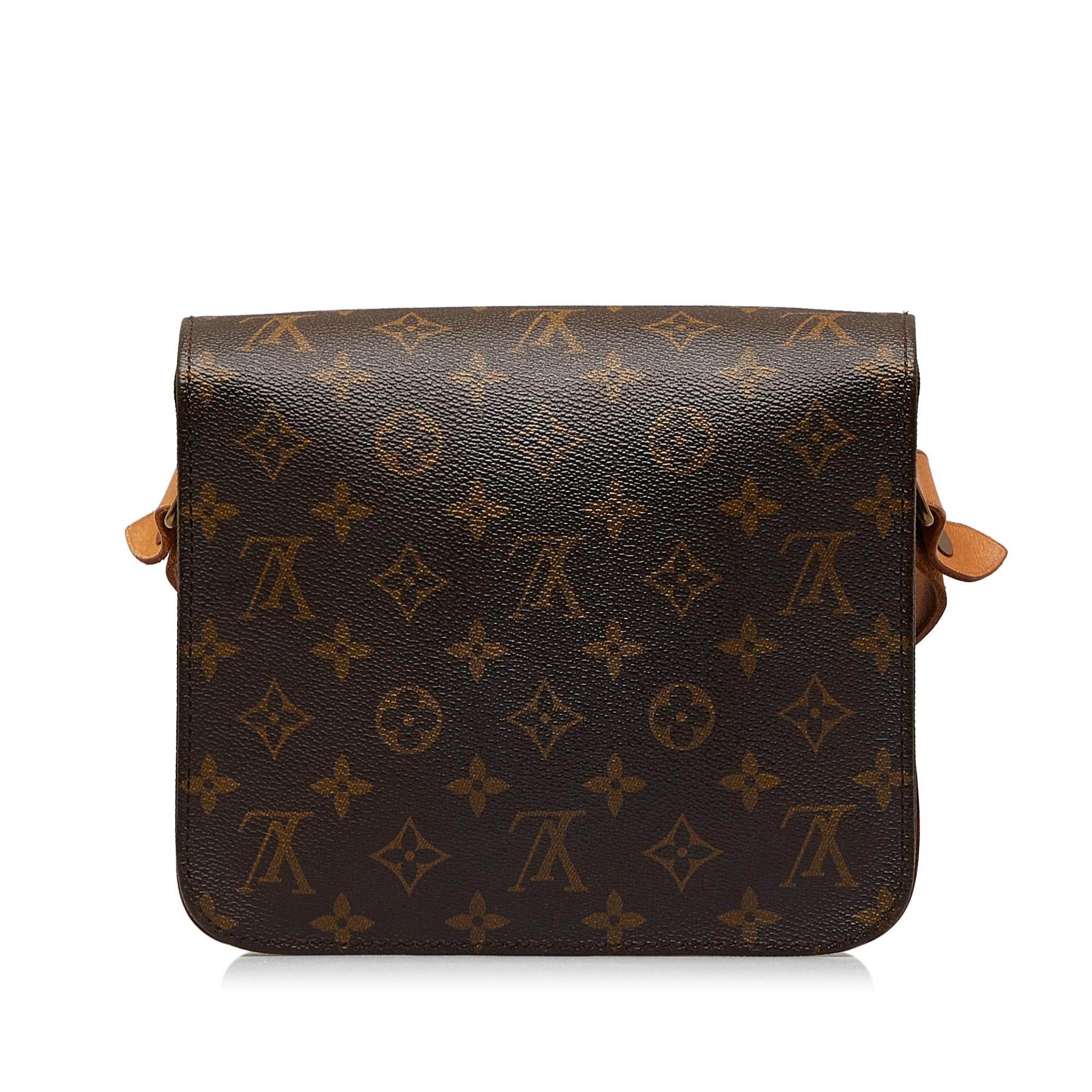 Louis Vuitton Monogram Cartouchiere MM (SHG-7Os6tx)