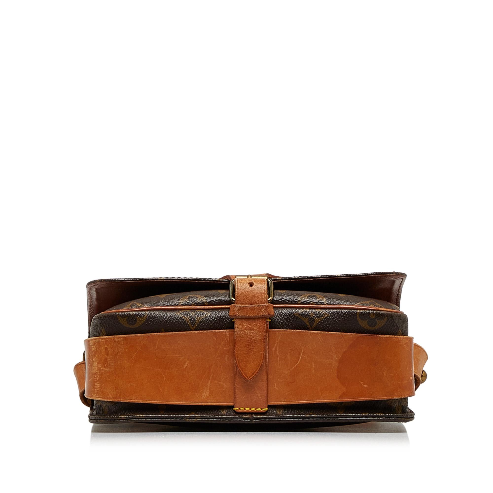 Louis Vuitton Monogram Cartouchiere MM (SHG-7Os6tx)