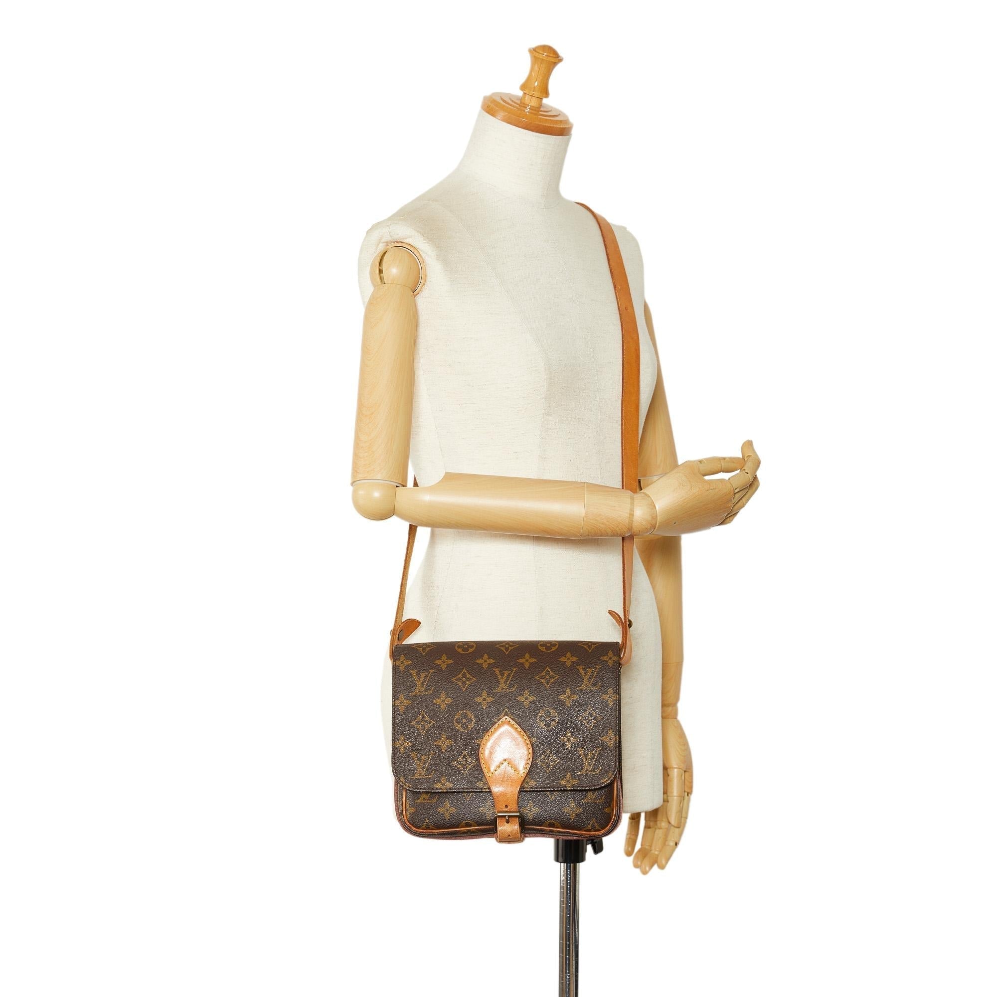 Louis Vuitton Monogram Cartouchiere MM (SHG-7Os6tx)