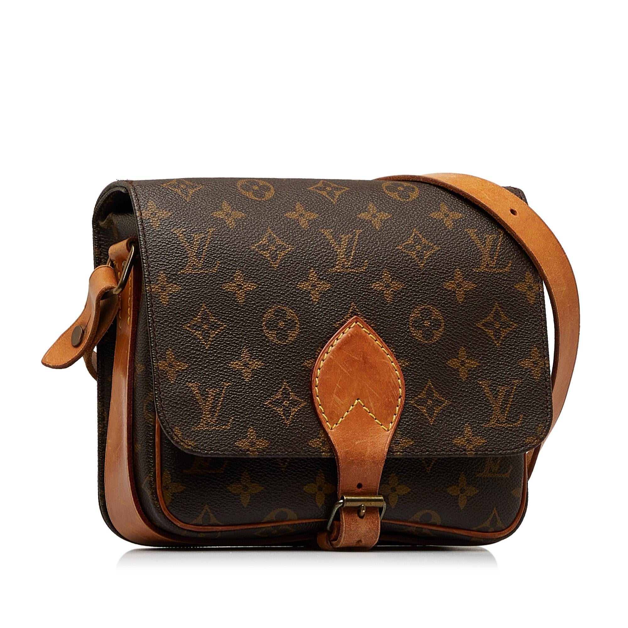 Louis Vuitton Monogram Cartouchiere MM (SHG-7Os6tx)