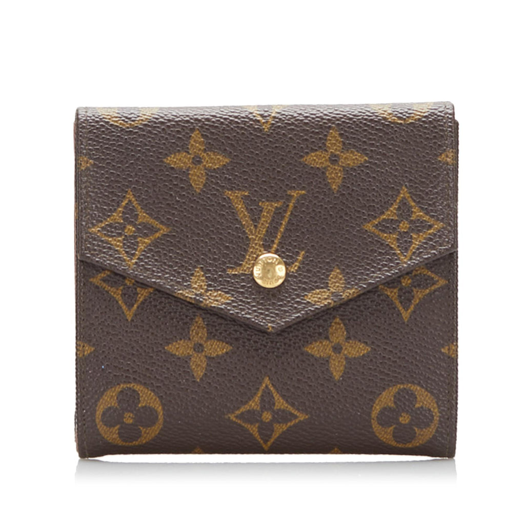 Louis Vuitton Monogram Compact Wallet (SHG-S0an9J)