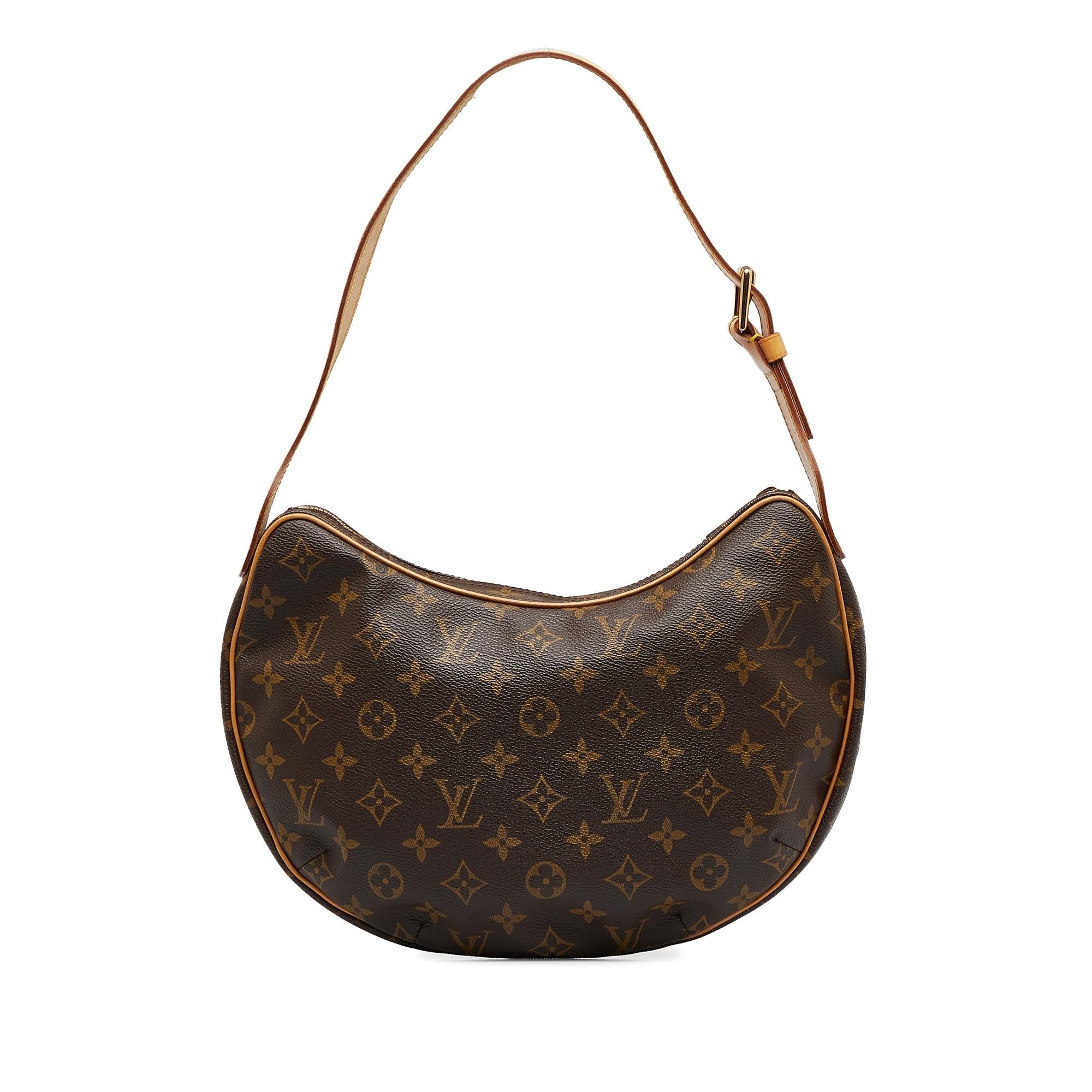 Louis Vuitton Monogram Croissant MM (SHG-LsrsMd)