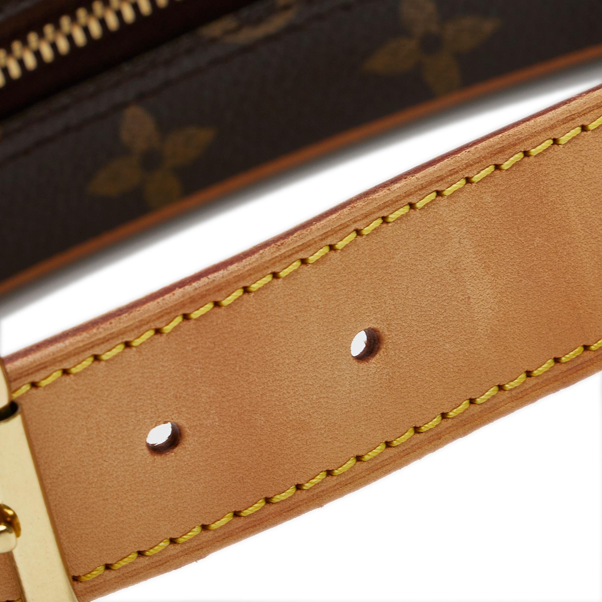 Louis Vuitton Monogram Croissant MM (SHG-LsrsMd)