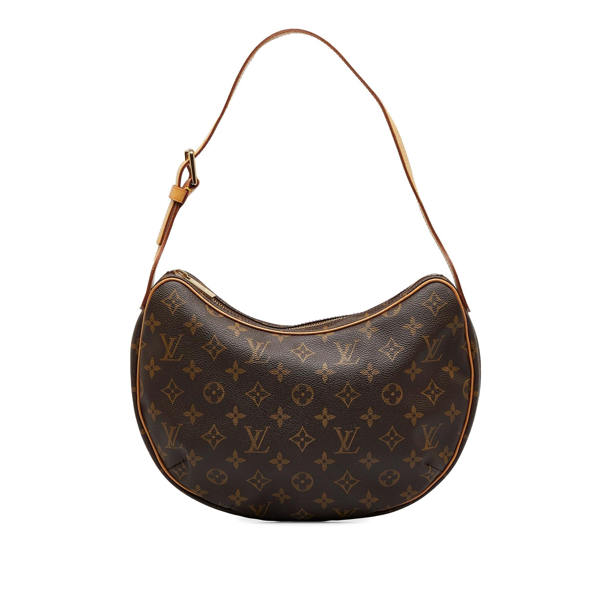 Louis Vuitton Monogram Croissant MM (SHG-LsrsMd)