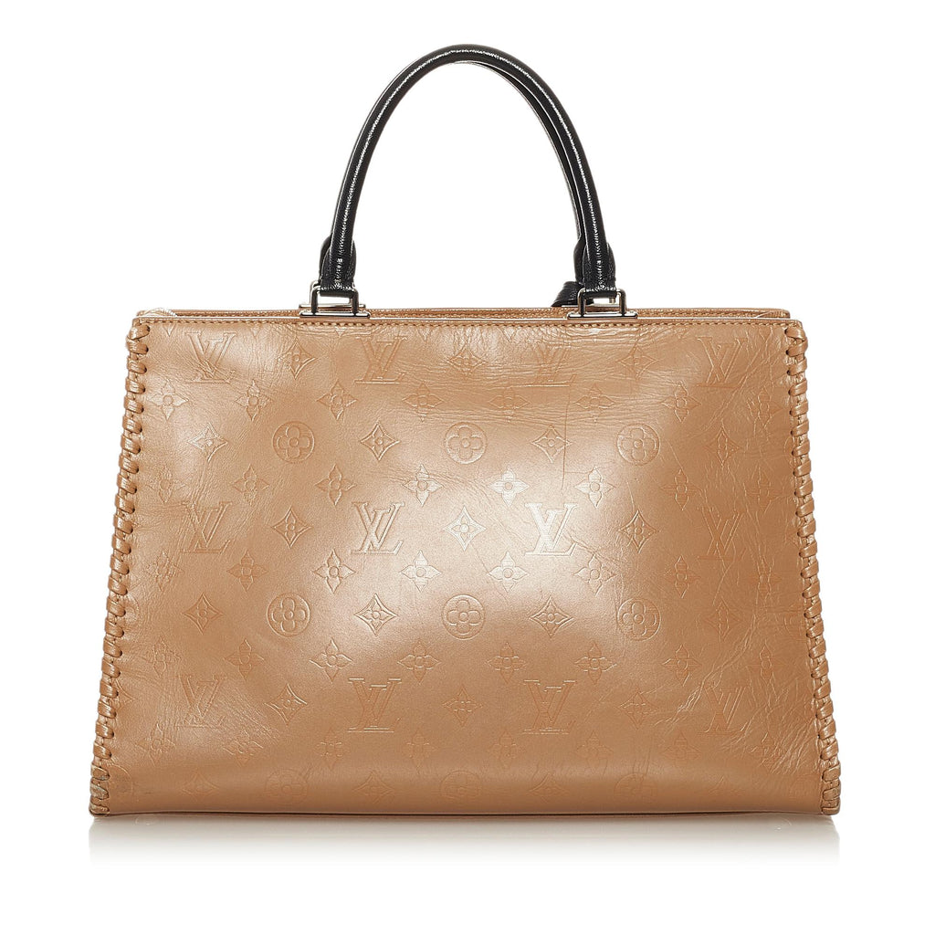 Louis Vuitton Monogram Cuir Plume Very Zipped (SHG-nsmw9l)