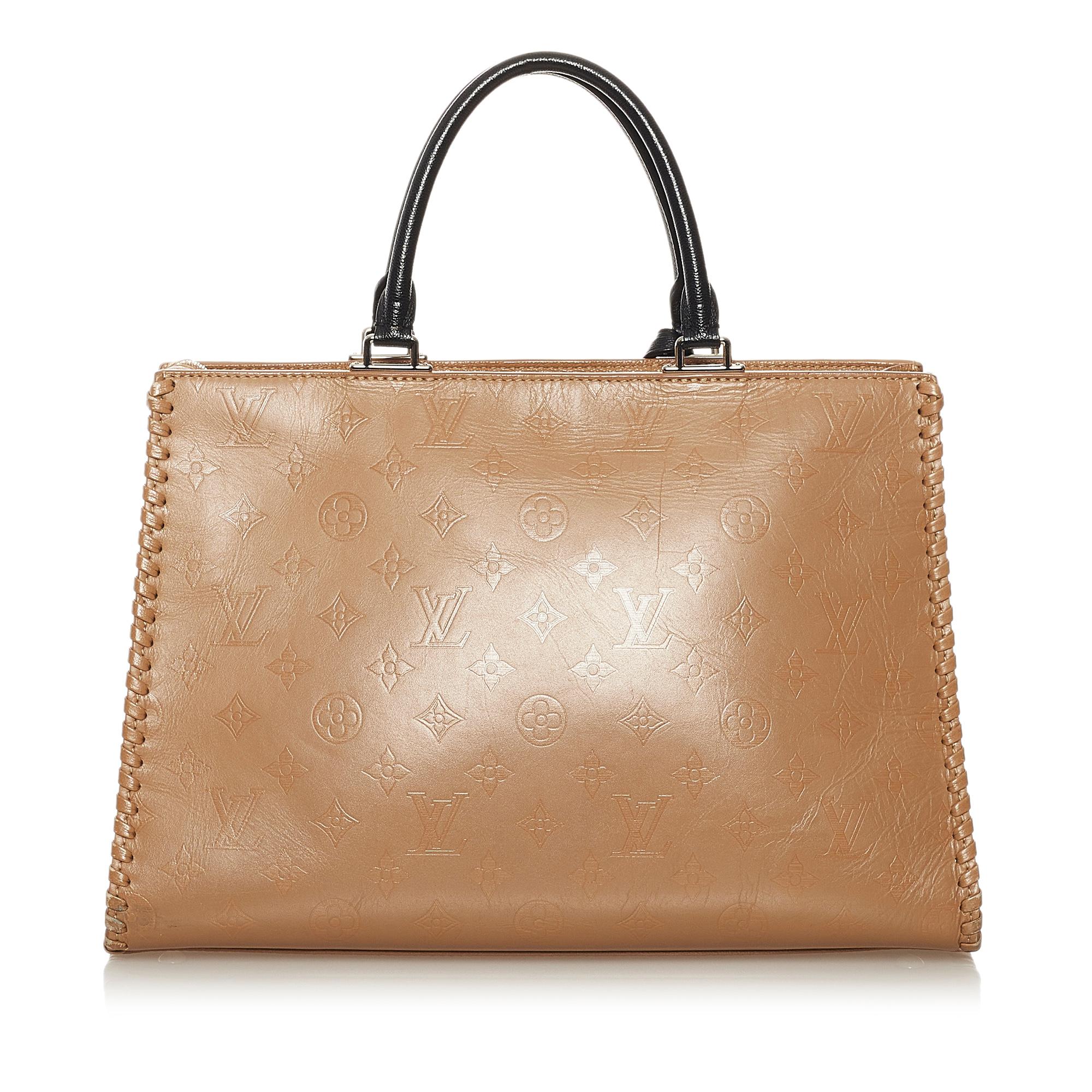 Louis Vuitton Monogram Cuir Plume Very Zipped (SHG-nsmw9l)