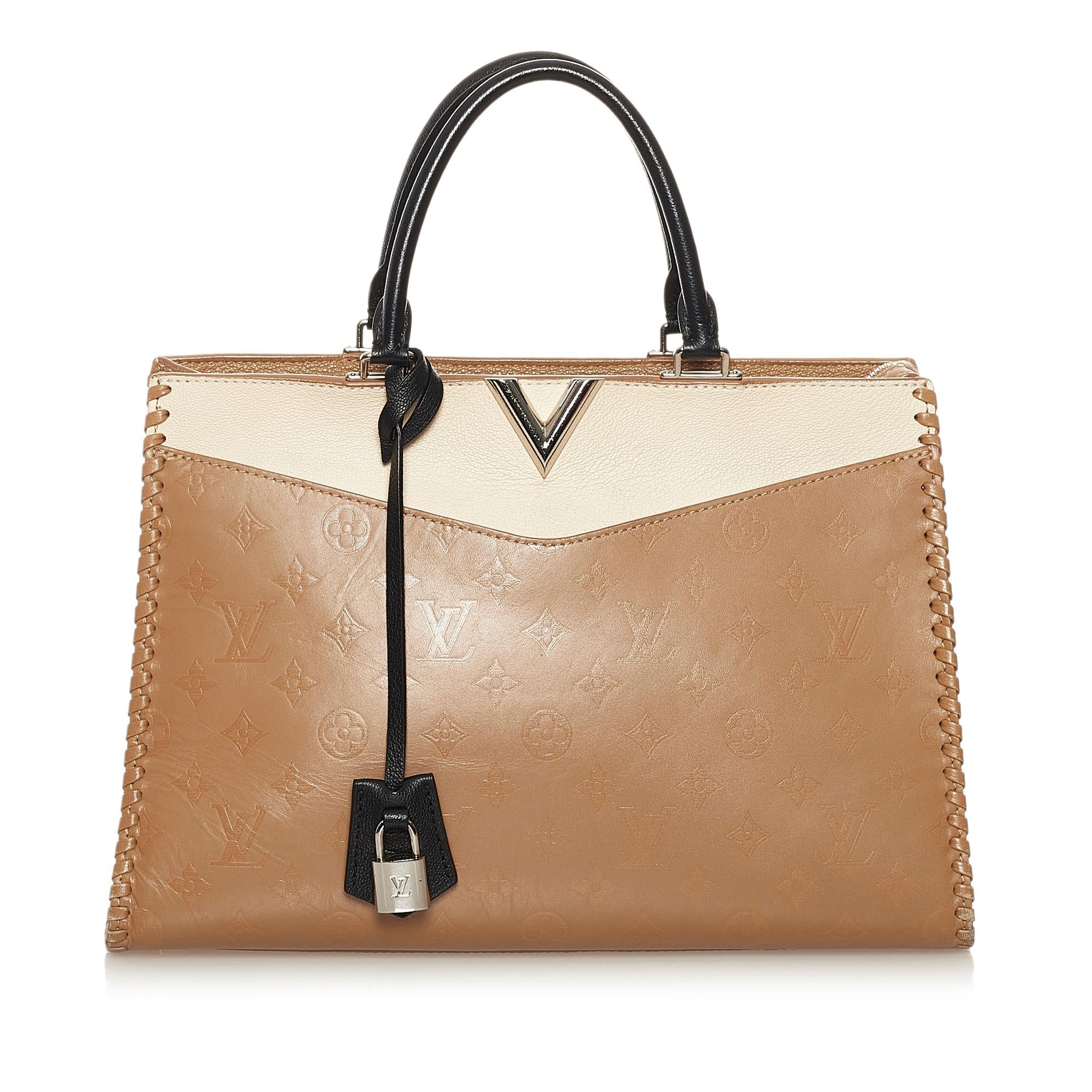 Louis Vuitton Monogram Cuir Plume Very Zipped (SHG-nsmw9l)