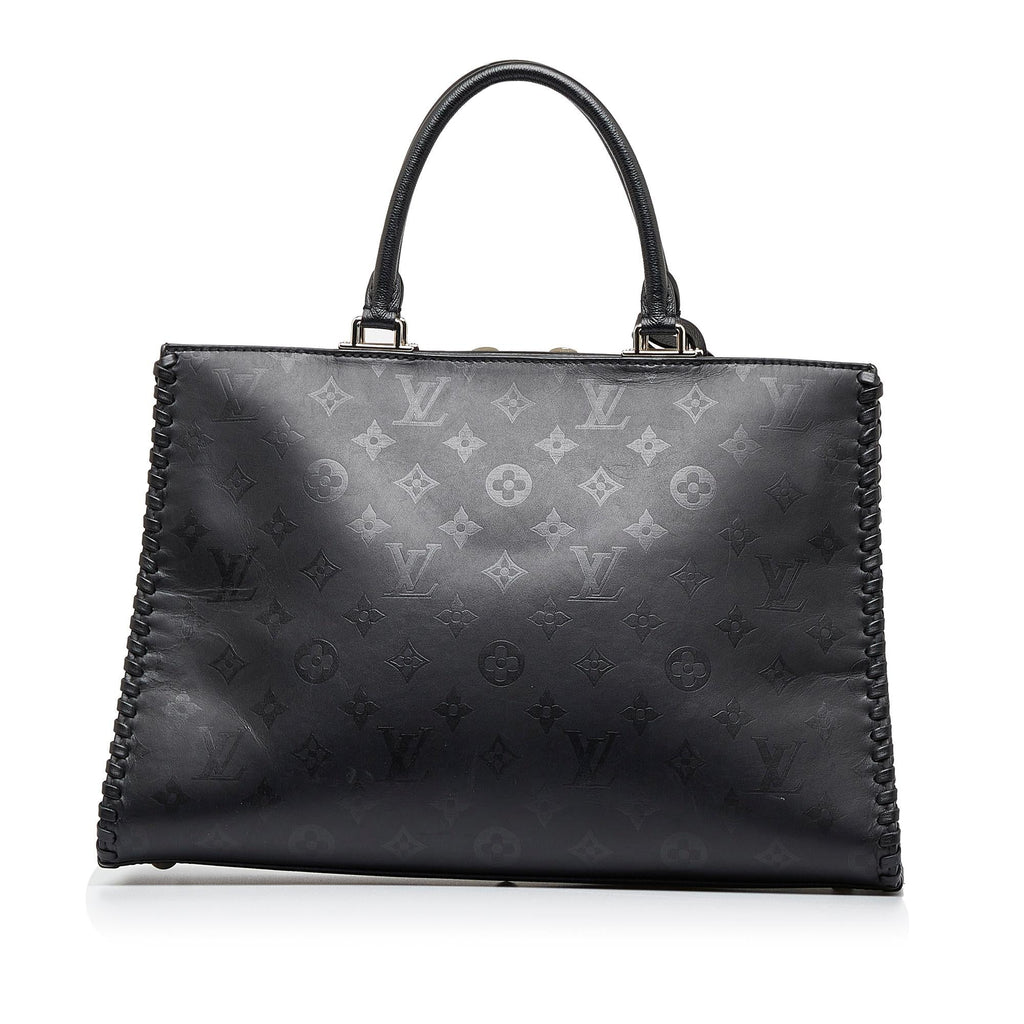 Louis Vuitton Monogram Cuir Plume Very Zipped (SHG-aVJIEx)