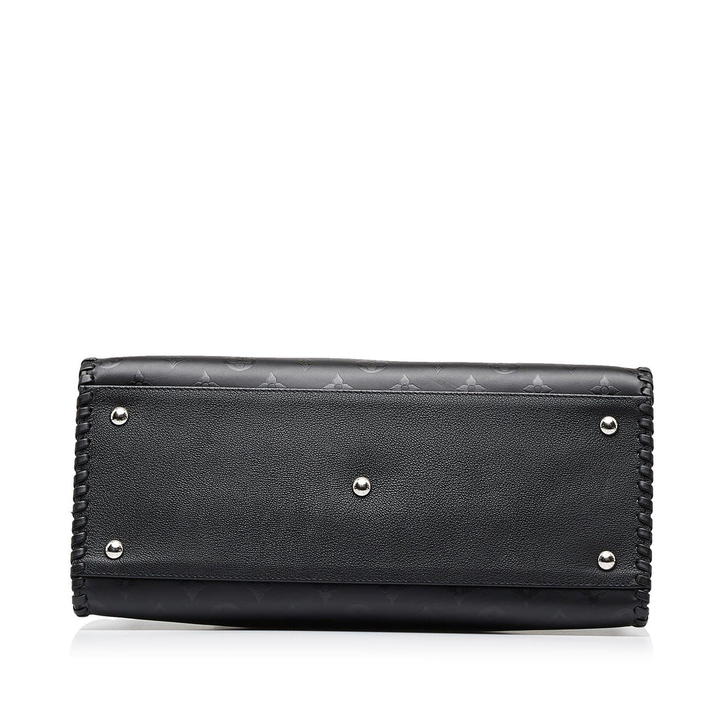 Louis Vuitton Monogram Cuir Plume Very Zipped (SHG-aVJIEx)