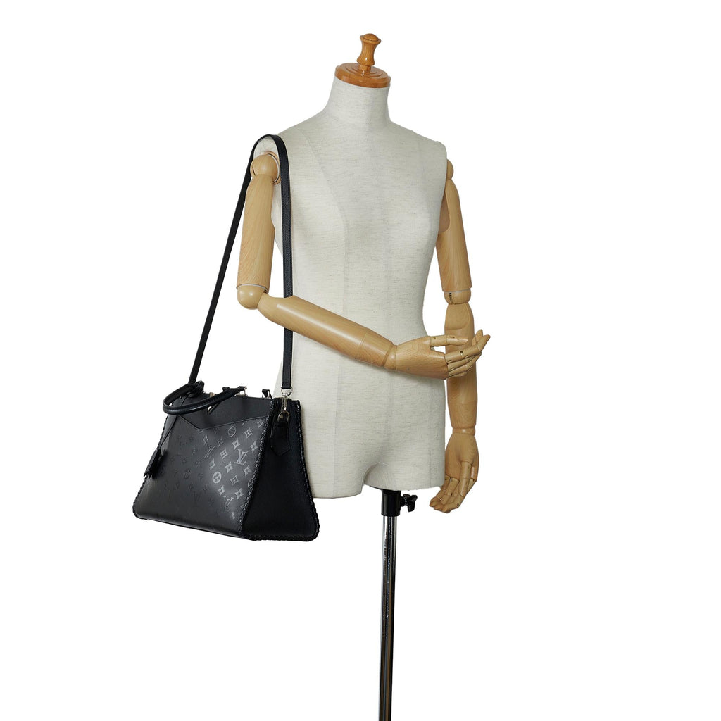 Louis Vuitton Monogram Cuir Plume Very Zipped (SHG-aVJIEx)
