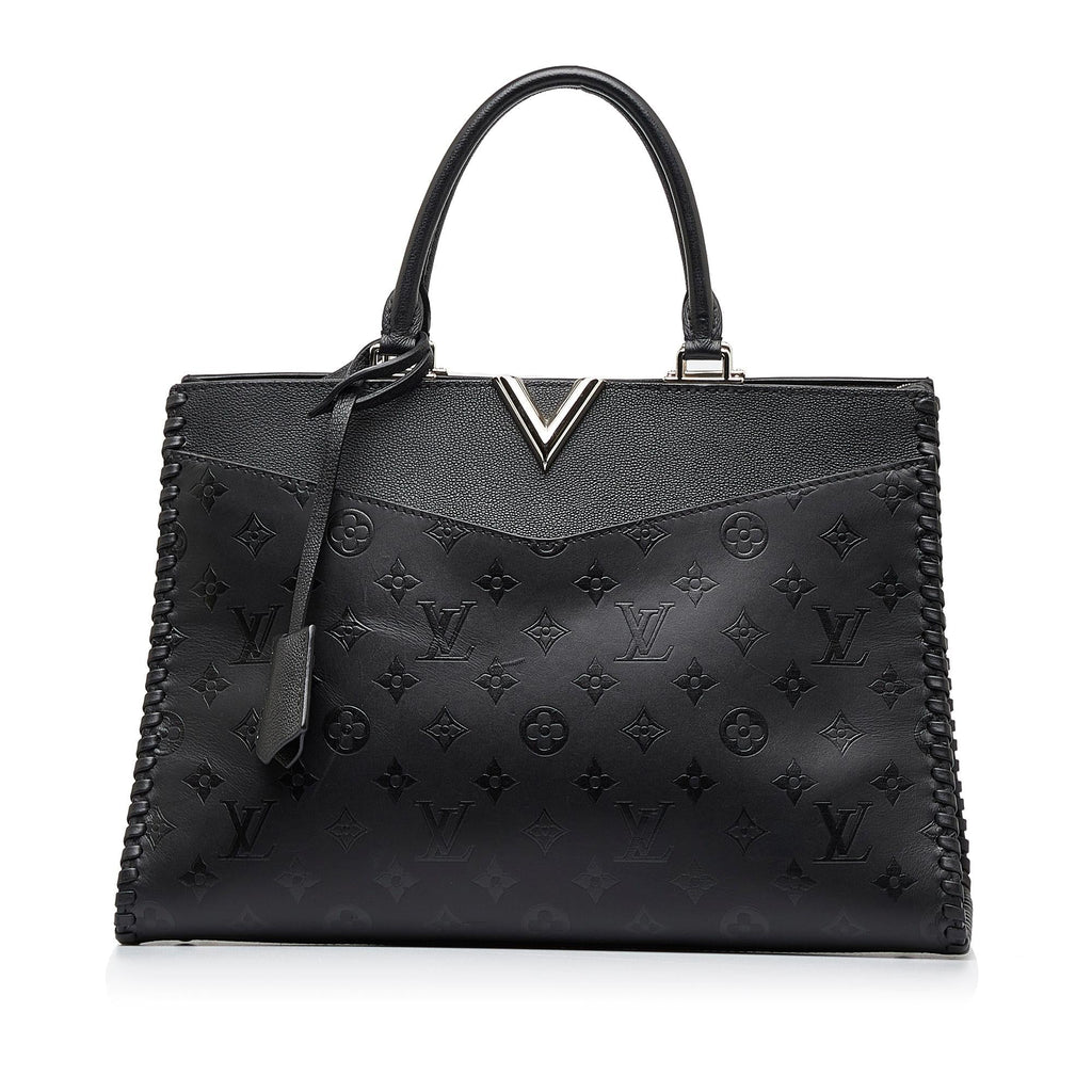 Louis Vuitton Monogram Cuir Plume Very Zipped (SHG-aVJIEx)