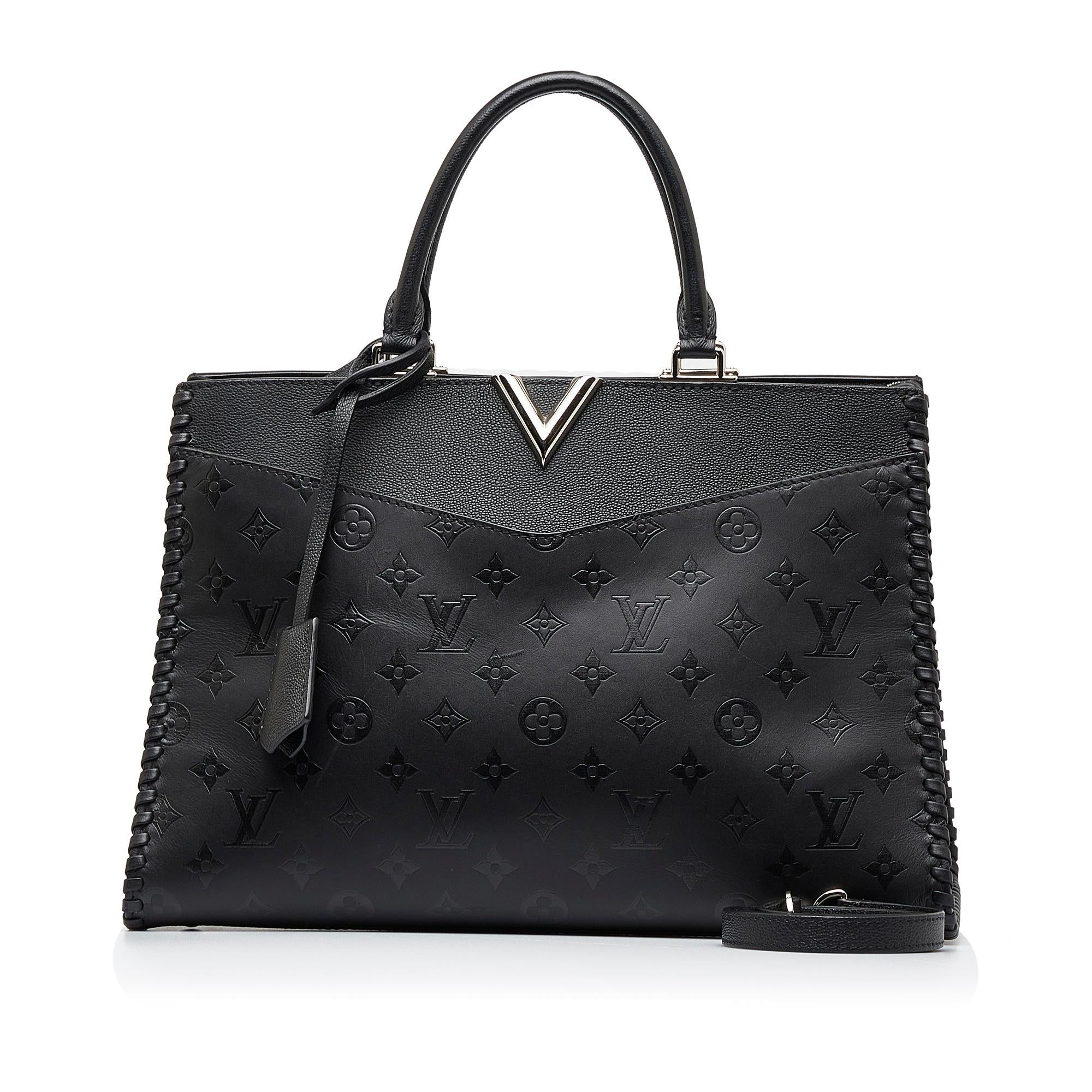 Louis Vuitton Monogram Cuir Plume Very Zipped (SHG-aVJIEx)
