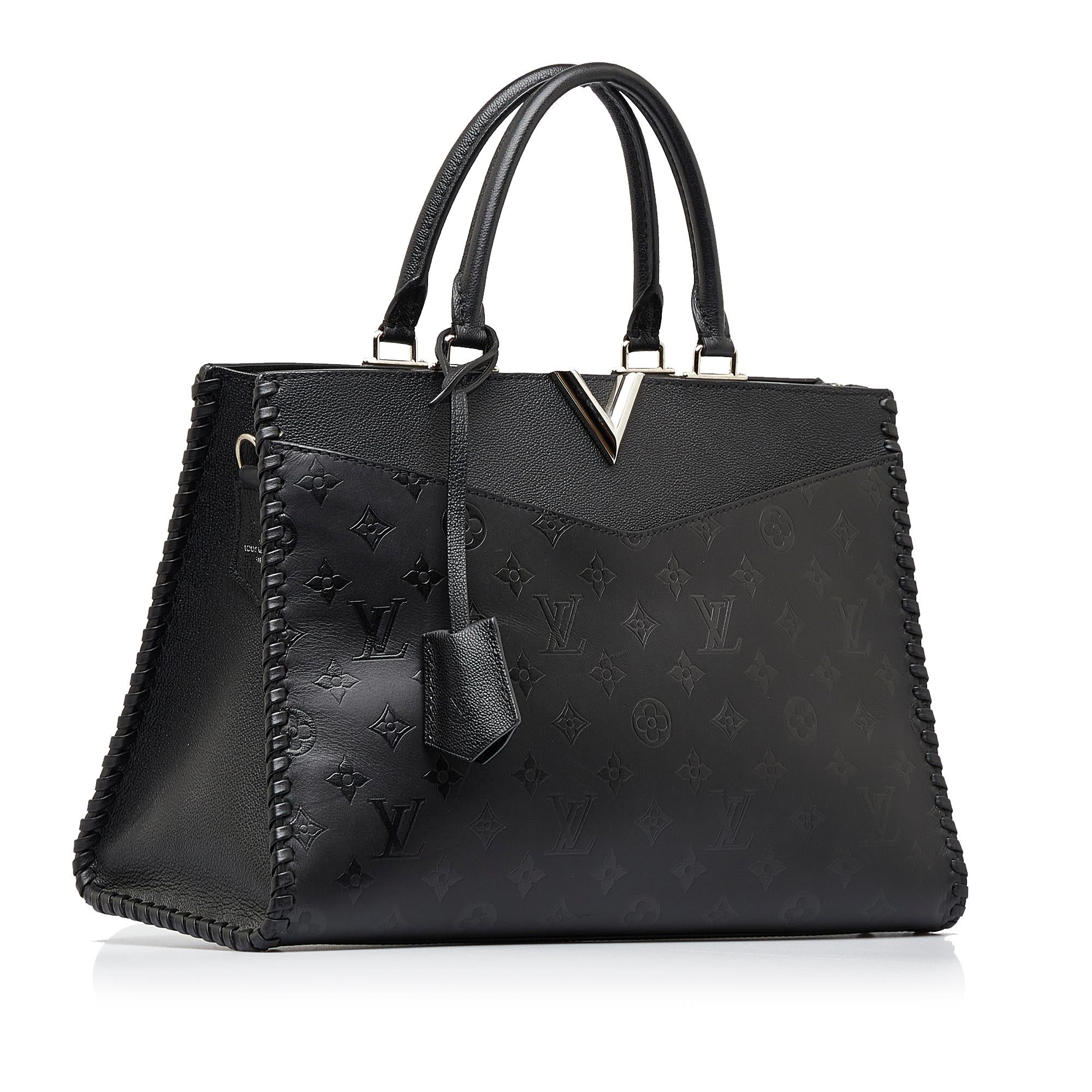 Louis Vuitton Monogram Cuir Plume Very Zipped (SHG-aVJIEx)