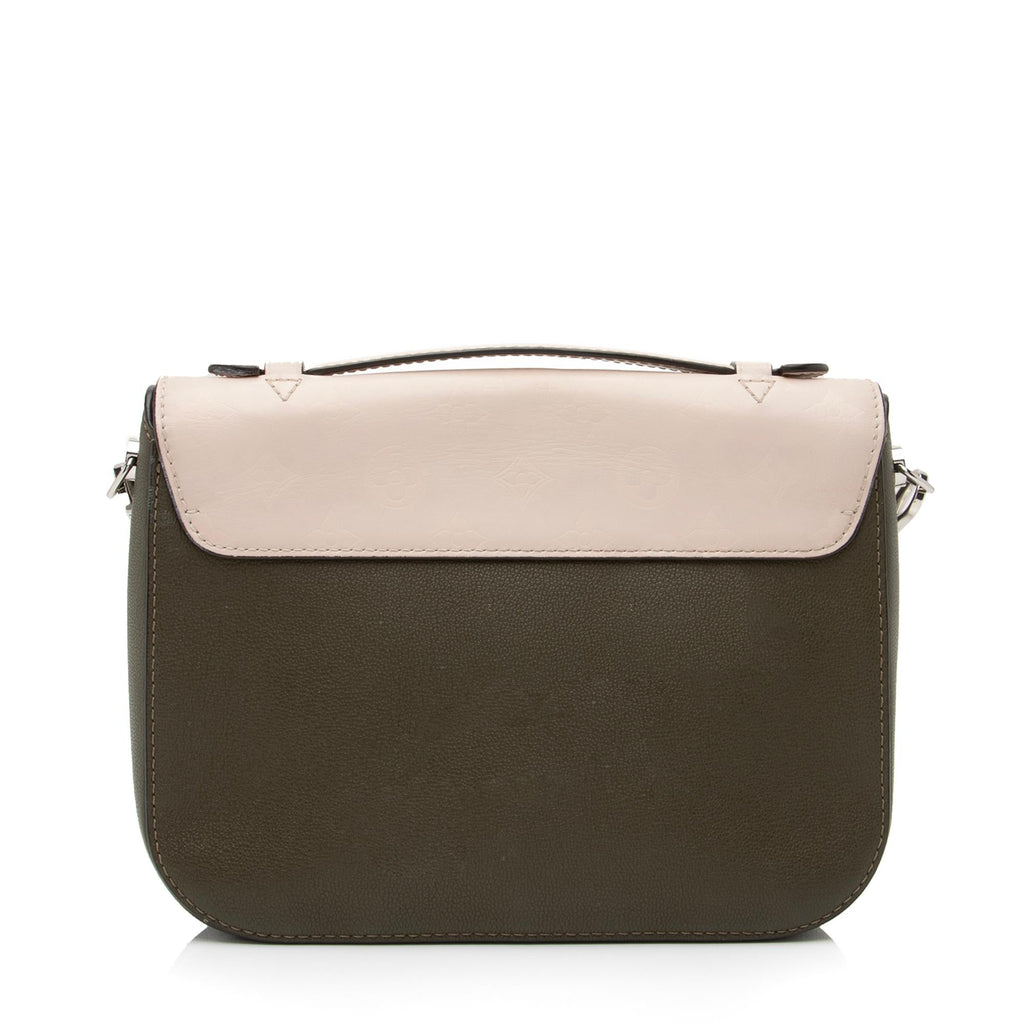 Louis Vuitton Monogram Cuir Very Messenger Bag (SHF-23537)