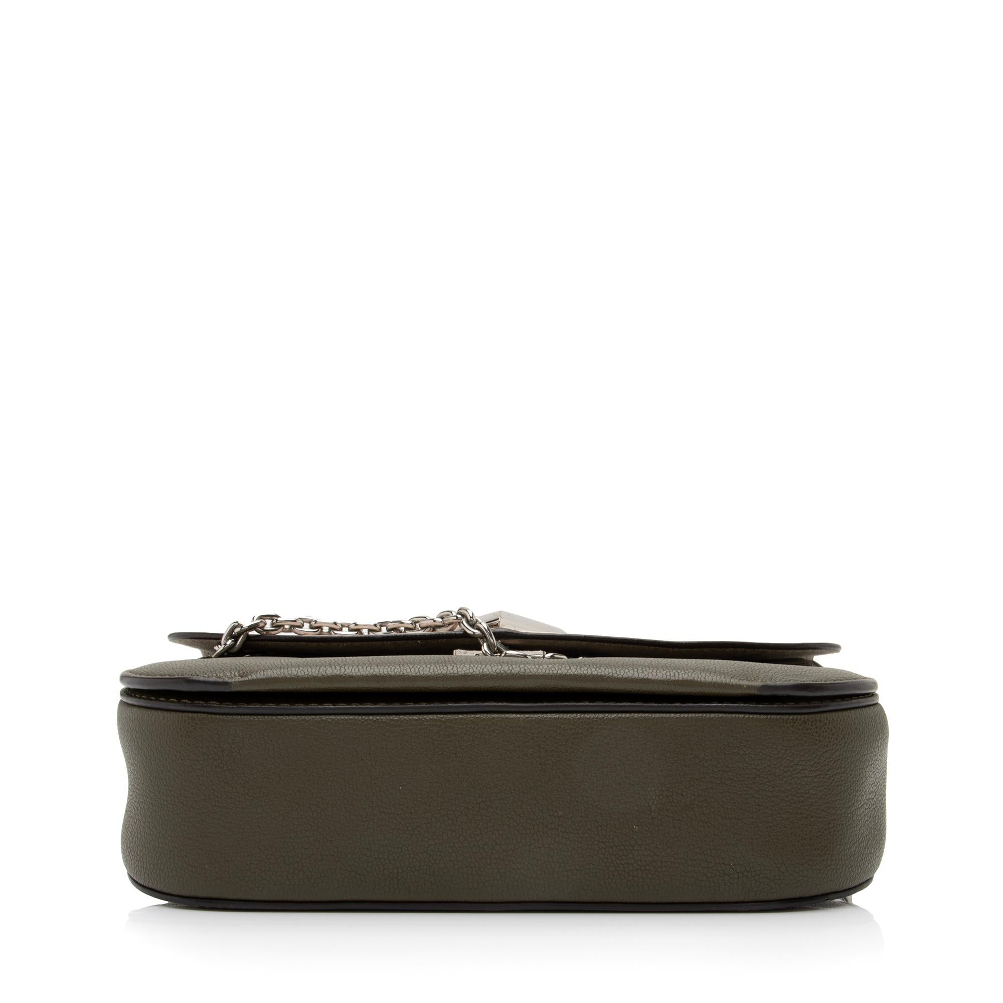 Louis Vuitton Monogram Cuir Very Messenger Bag (SHF-23537)