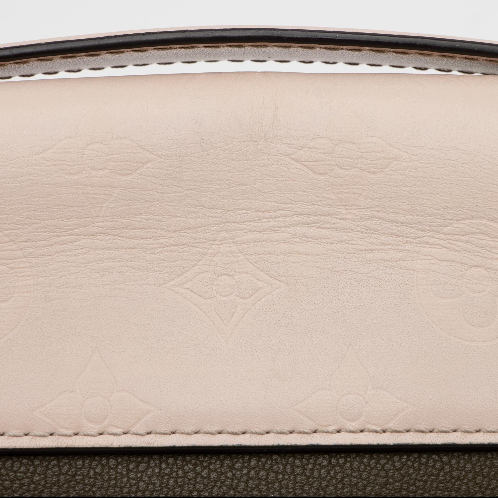 Louis Vuitton Monogram Cuir Very Messenger Bag (SHF-23537)