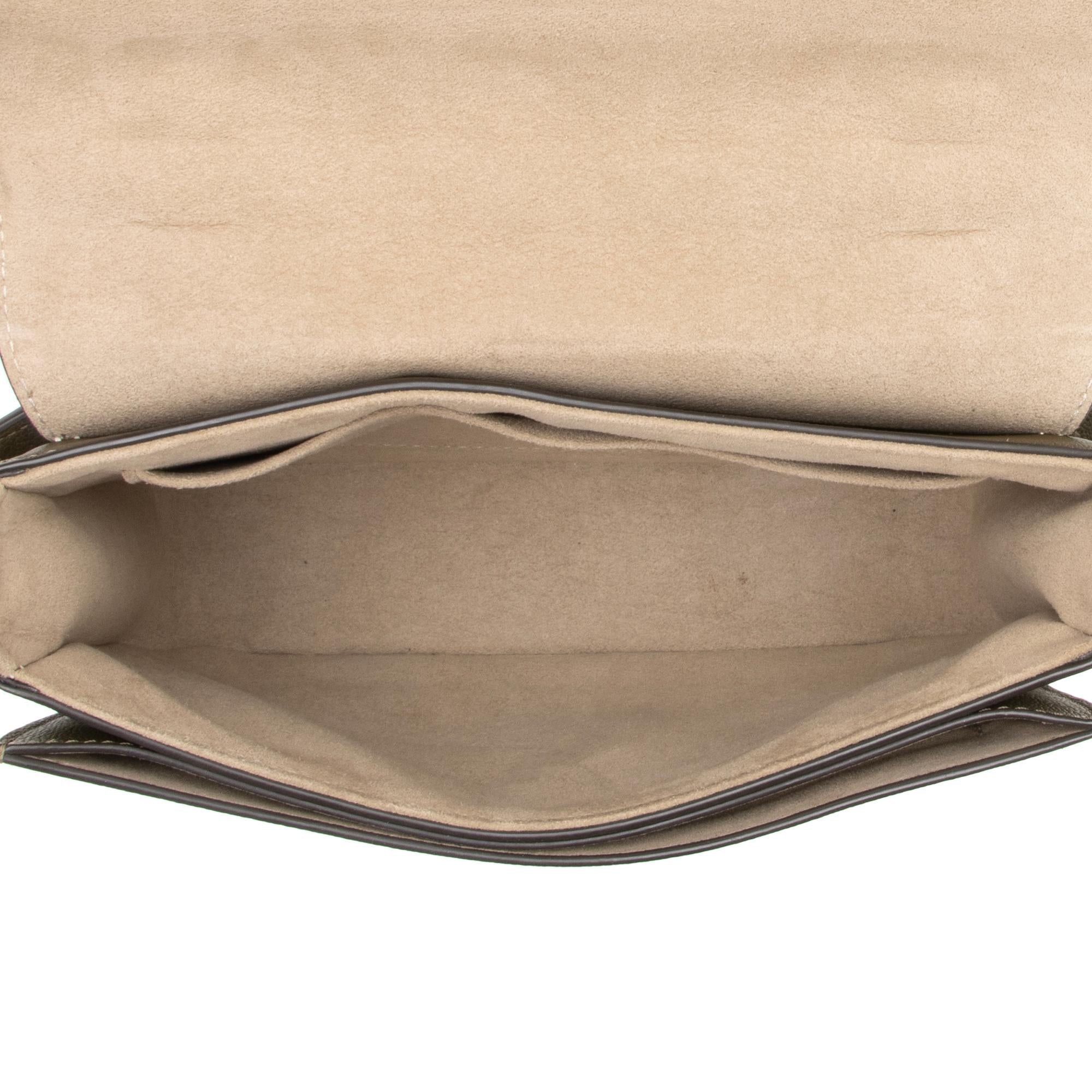 Louis Vuitton Monogram Cuir Very Messenger Bag (SHF-23537)