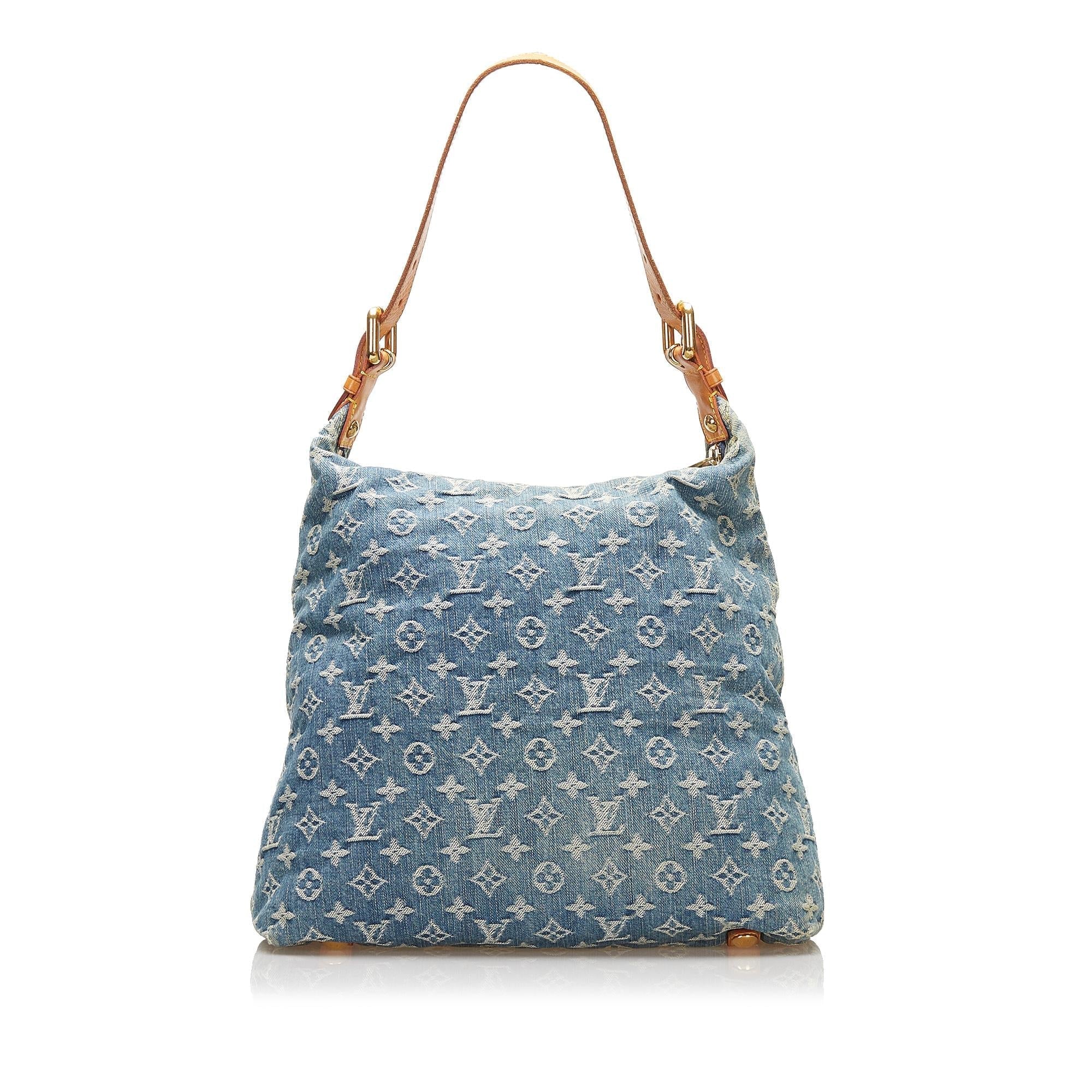 Louis Vuitton Monogram Denim Baggy GM (SHG-z0wYRX)
