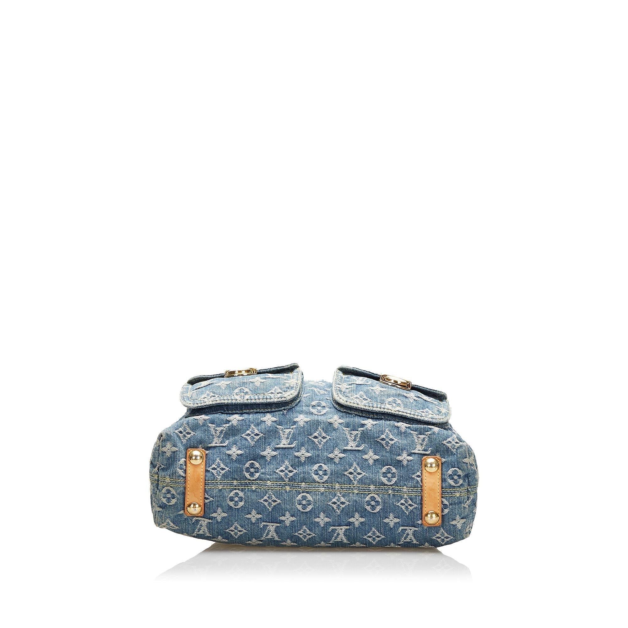 Louis Vuitton Monogram Denim Baggy GM (SHG-z0wYRX)