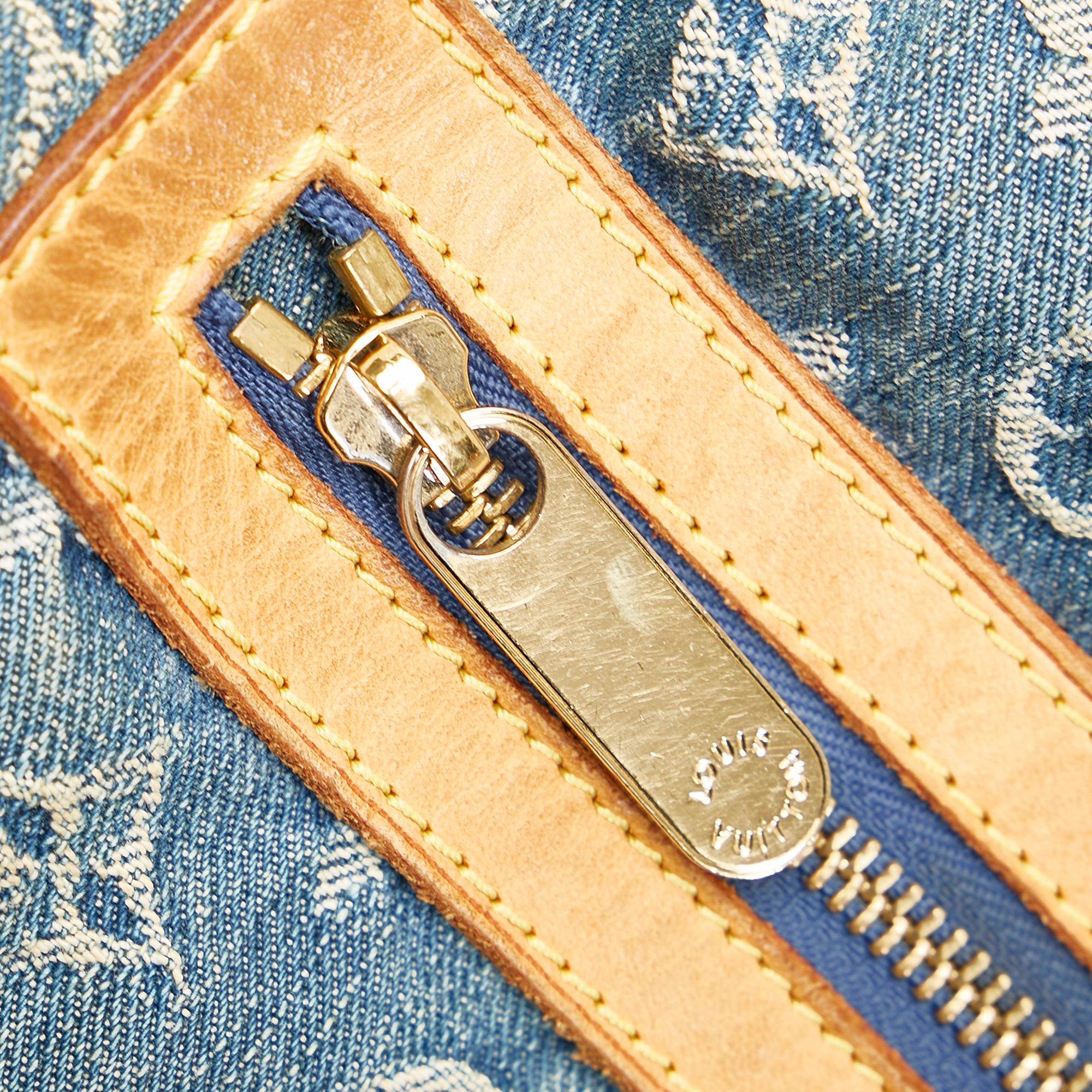 Louis Vuitton Monogram Denim Baggy GM (SHG-z0wYRX)