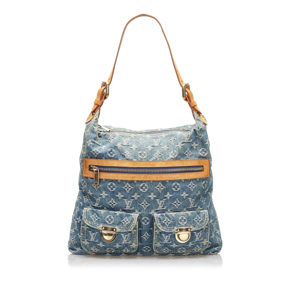 Louis Vuitton Monogram Denim Baggy GM (SHG-z0wYRX)