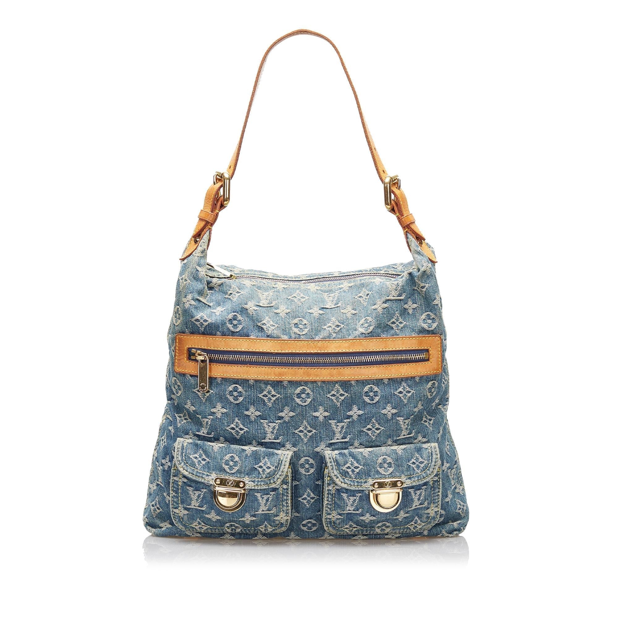 Louis Vuitton Monogram Denim Baggy GM (SHG-z0wYRX)