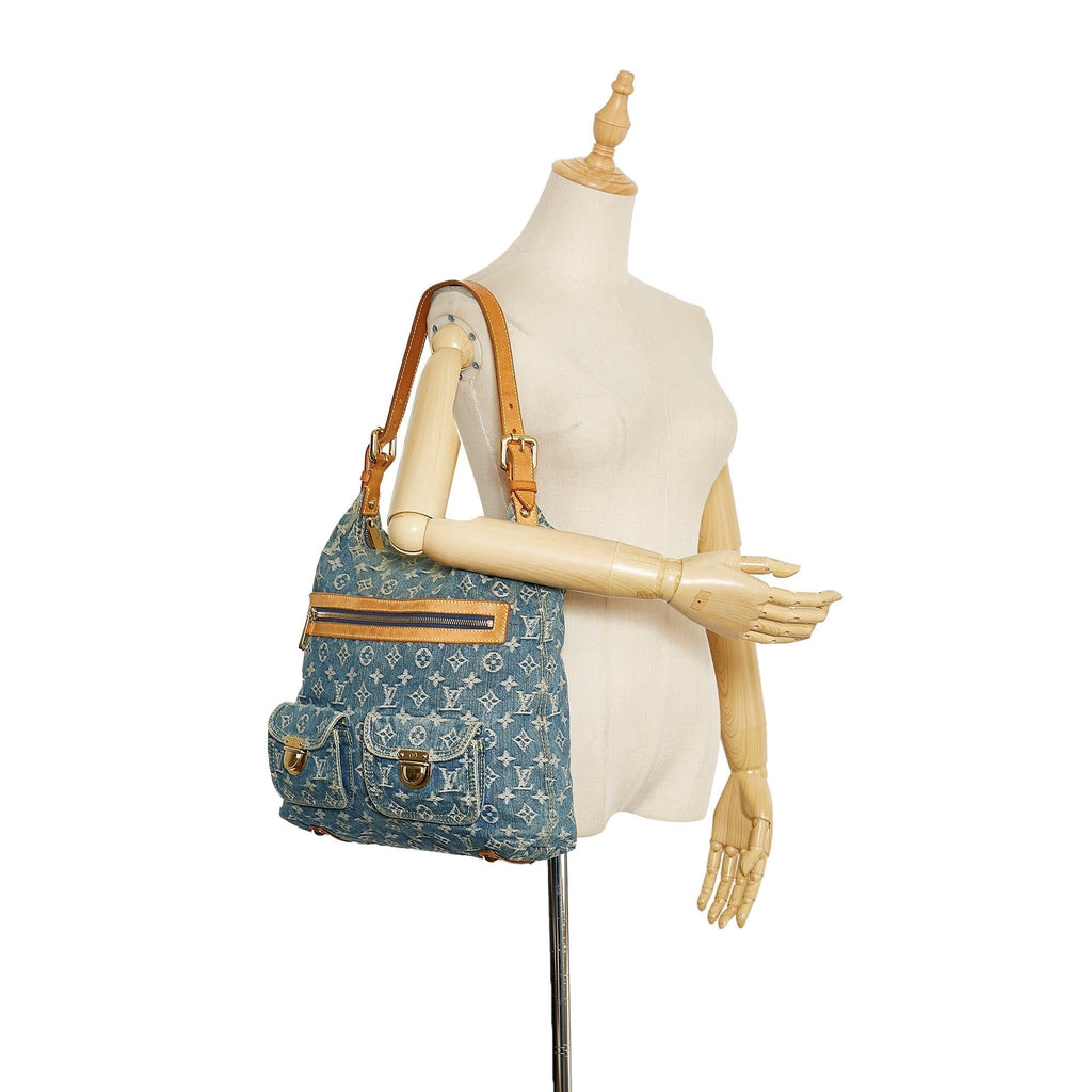 Louis Vuitton Monogram Denim Baggy GM (SHG-z0wYRX)