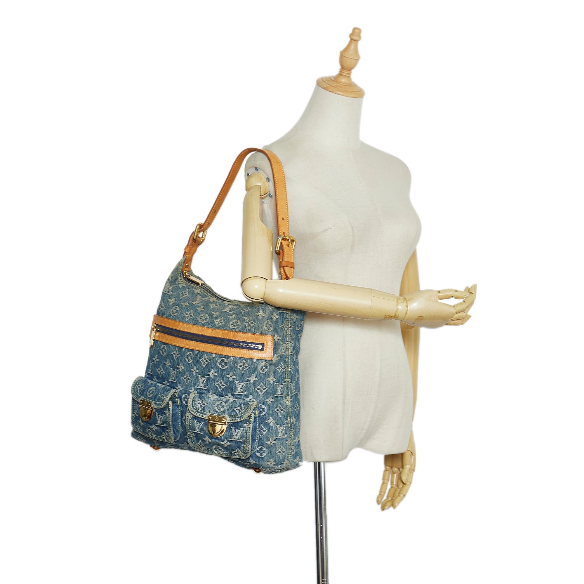 Louis Vuitton Monogram Denim Baggy GM (SHG-NB2Dv8)