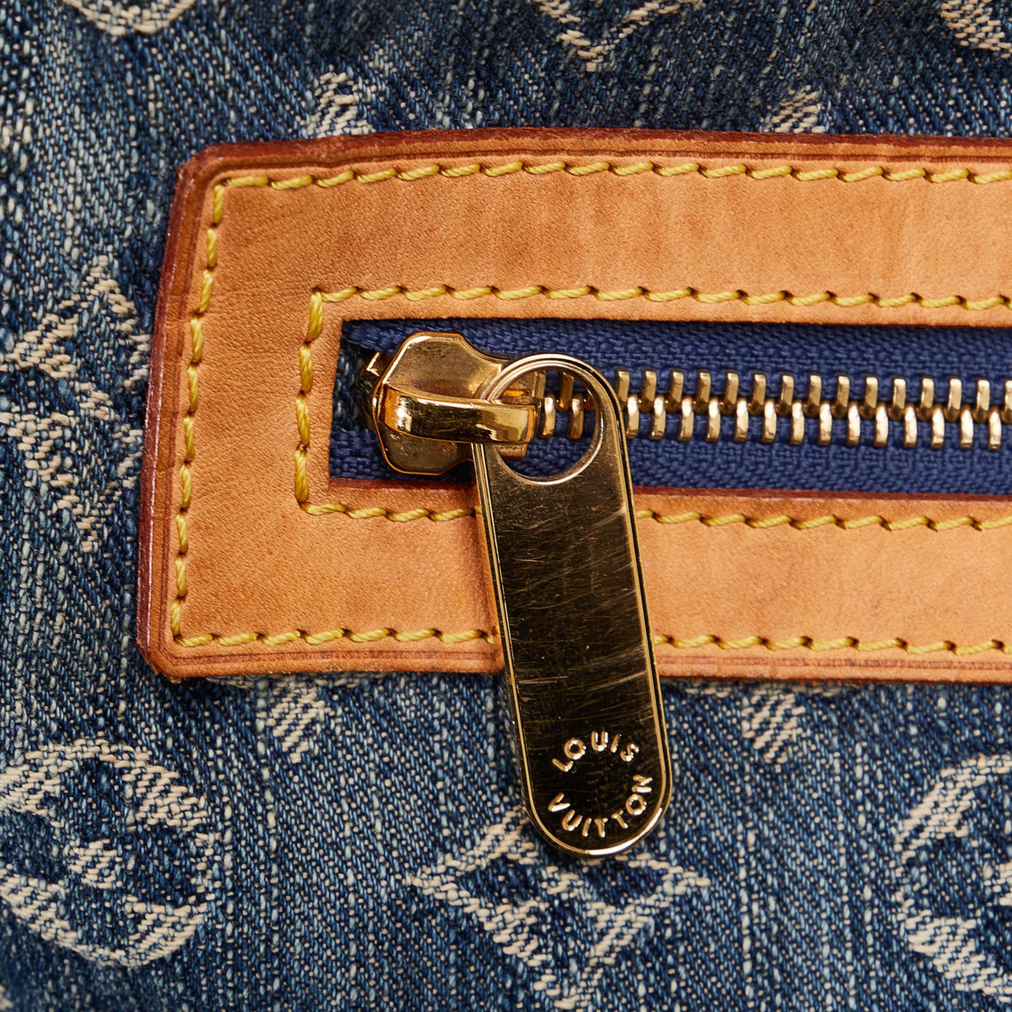 Louis Vuitton Monogram Denim Baggy GM (SHG-q3wwZv)