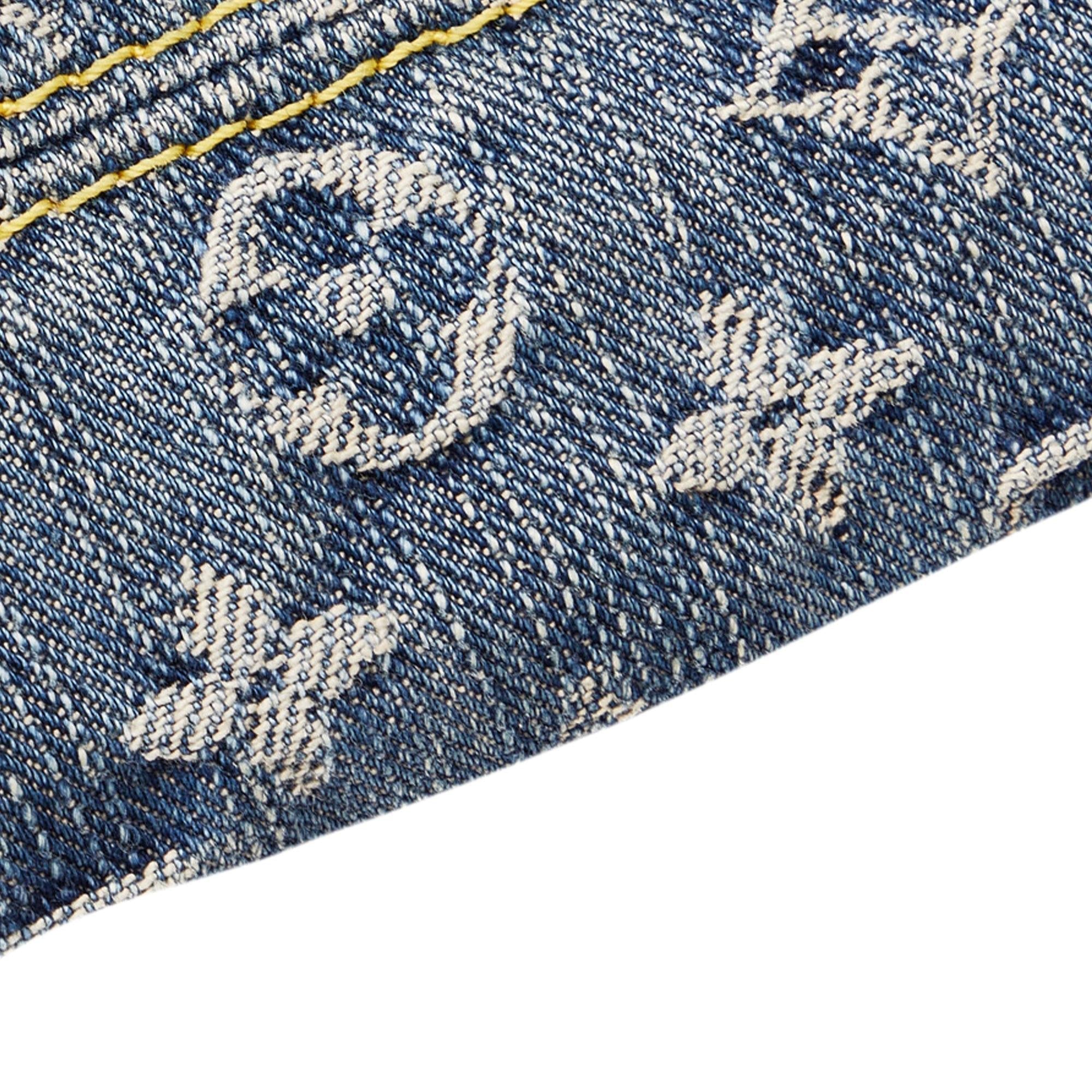 Louis Vuitton Monogram Denim Baggy GM (SHG-q3wwZv)