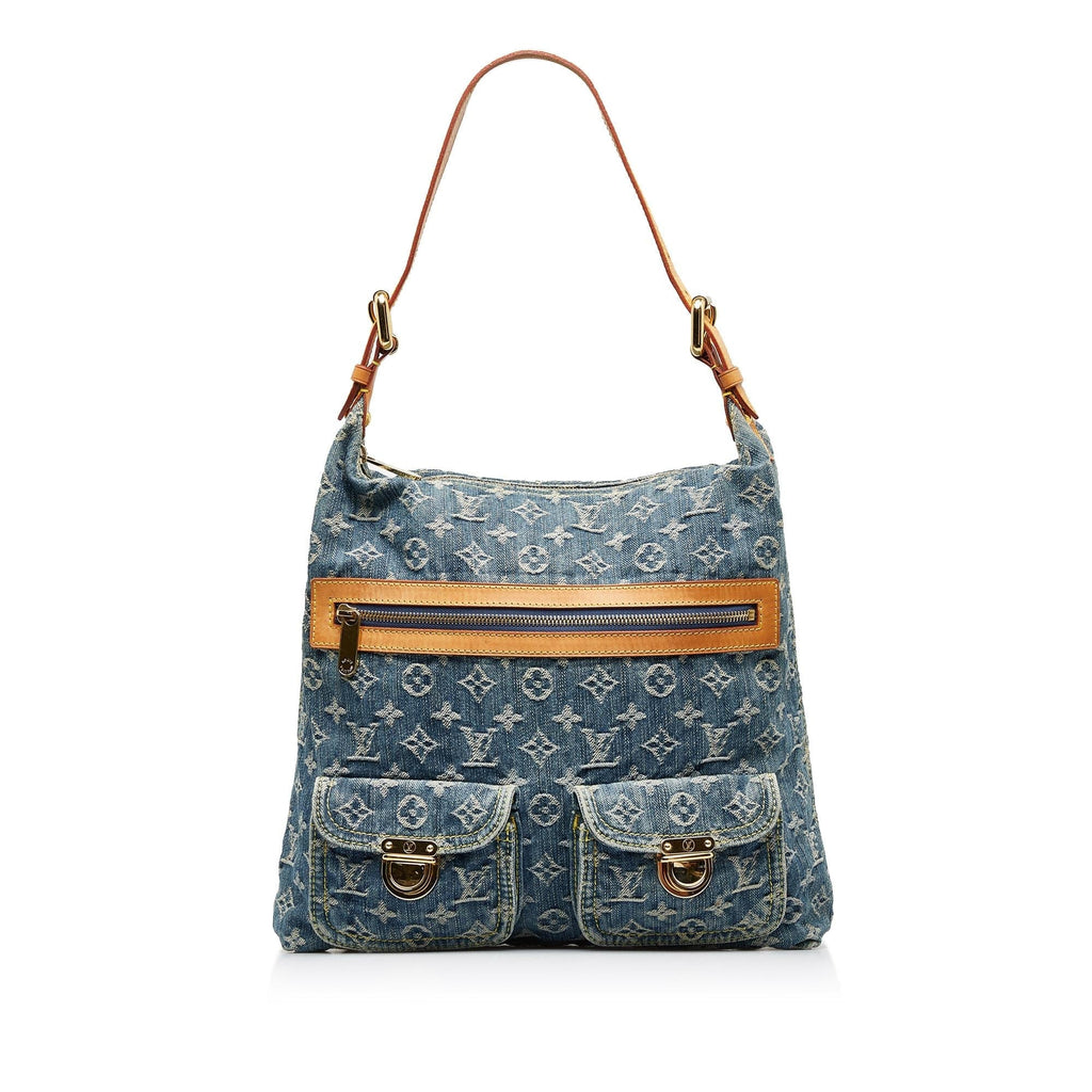 Louis Vuitton Monogram Denim Baggy GM (SHG-q3wwZv)