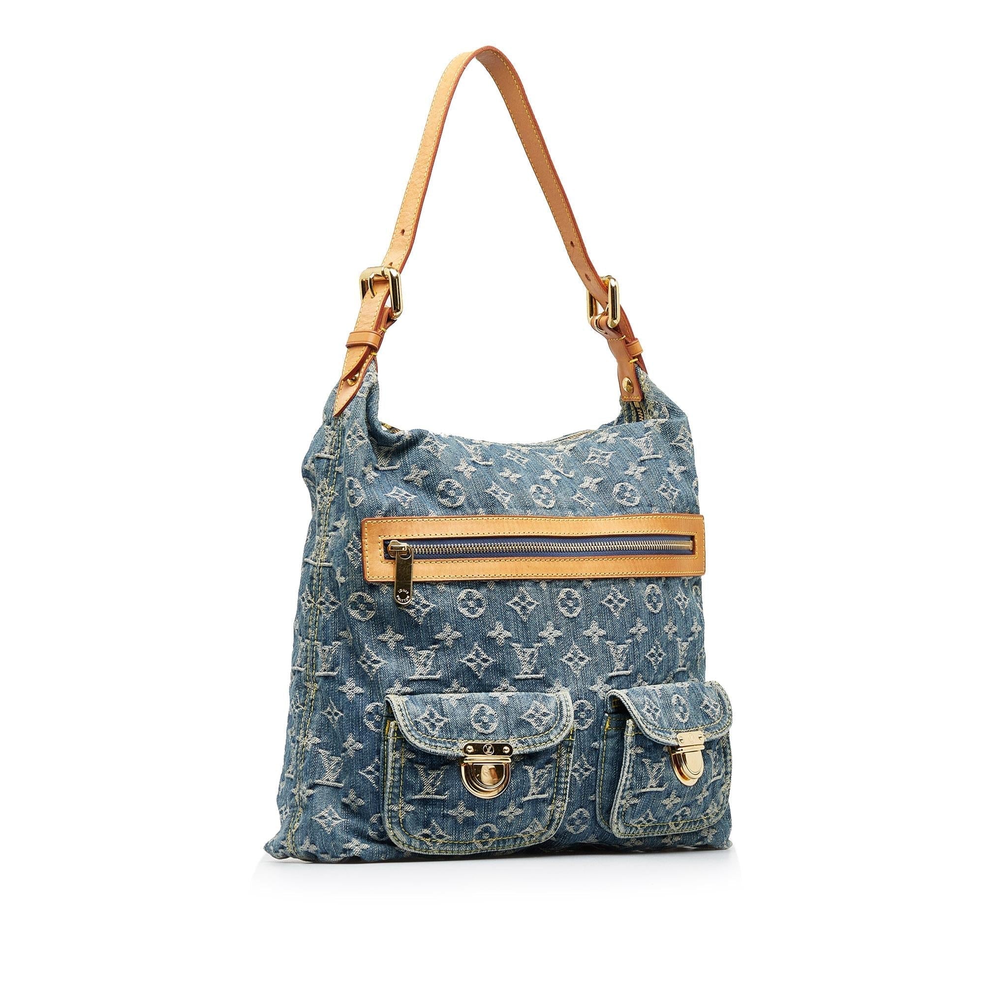 Louis Vuitton Monogram Denim Baggy GM (SHG-q3wwZv)