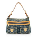 Louis Vuitton Monogram Denim Baggy PM Shoulder Bag (SHF-21107)