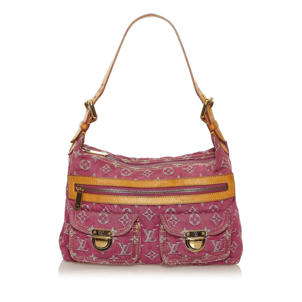 Louis Vuitton Monogram Denim Baggy PM (SHG-34821)