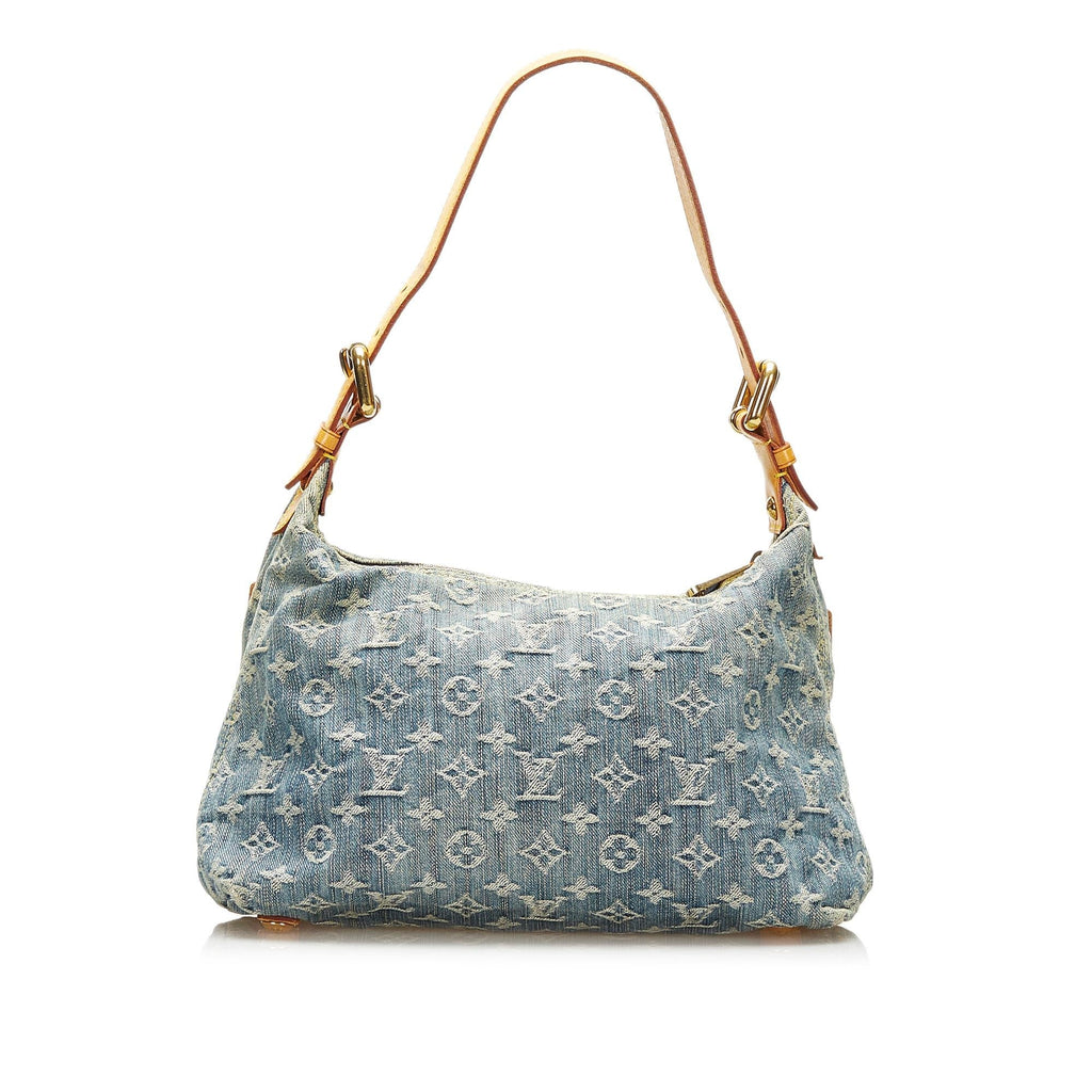 Louis Vuitton Monogram Denim Baggy PM (SHG-35571)