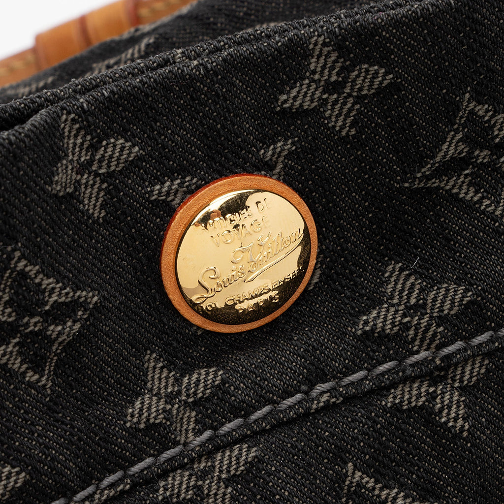 Louis Vuitton Monogram Denim Daily PM Hobo (SHF-6YXLAz)