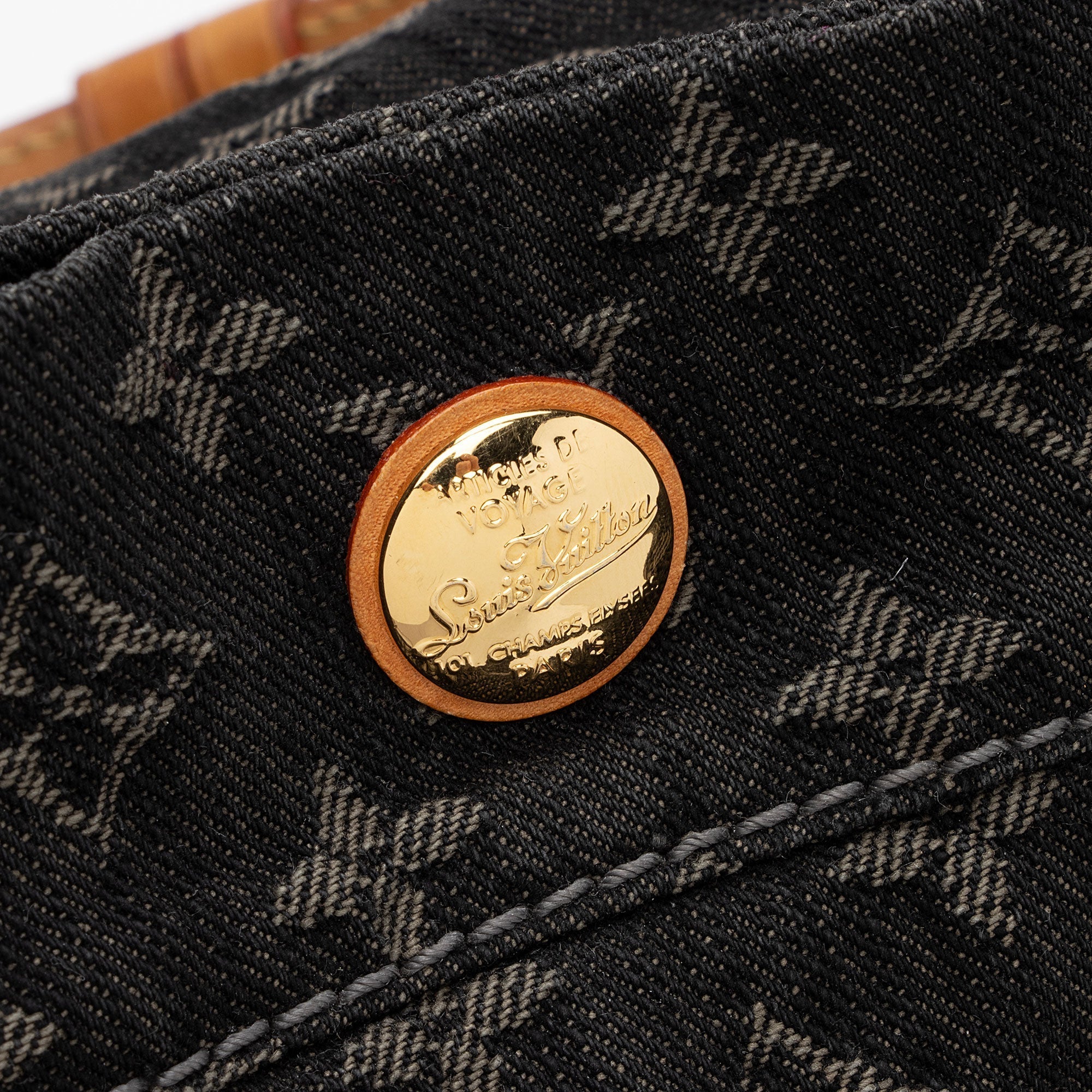 Louis Vuitton Monogram Denim Daily PM Hobo (SHF-6YXLAz)