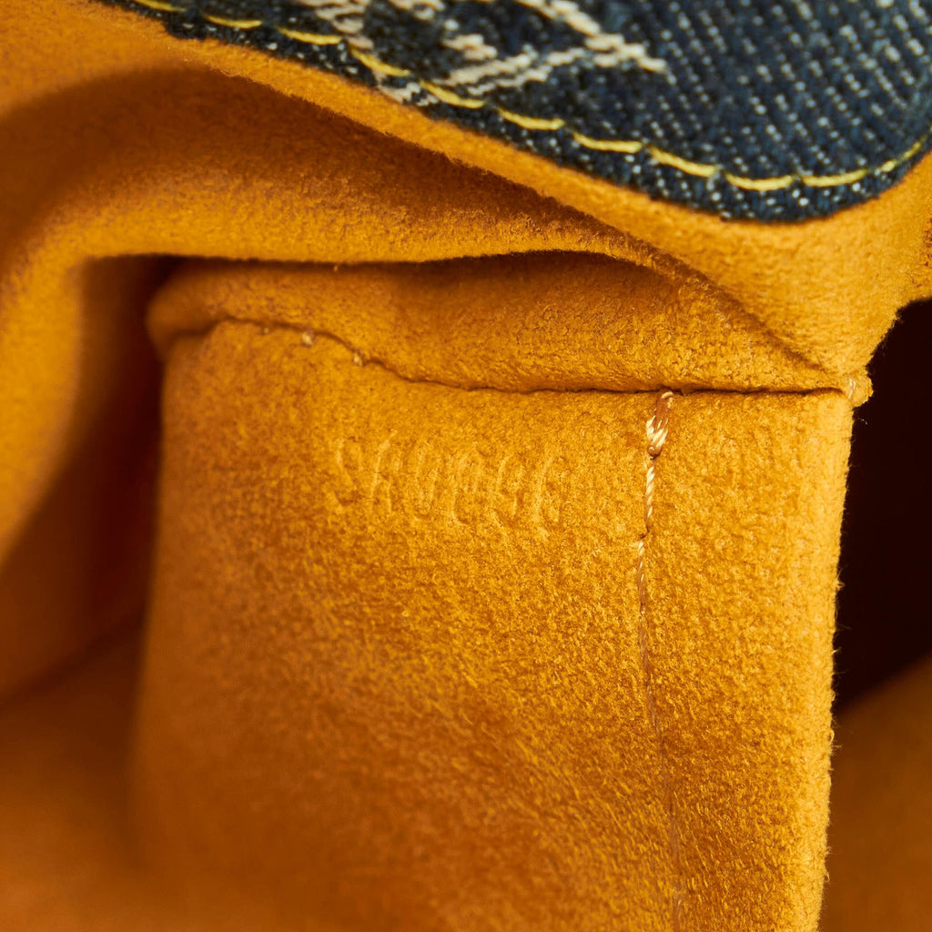 Louis Vuitton Monogram Denim Mini Pleaty Raye (SHG-35705)