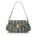 Louis Vuitton Monogram Denim Mini Pleaty Raye (SHG-35705)