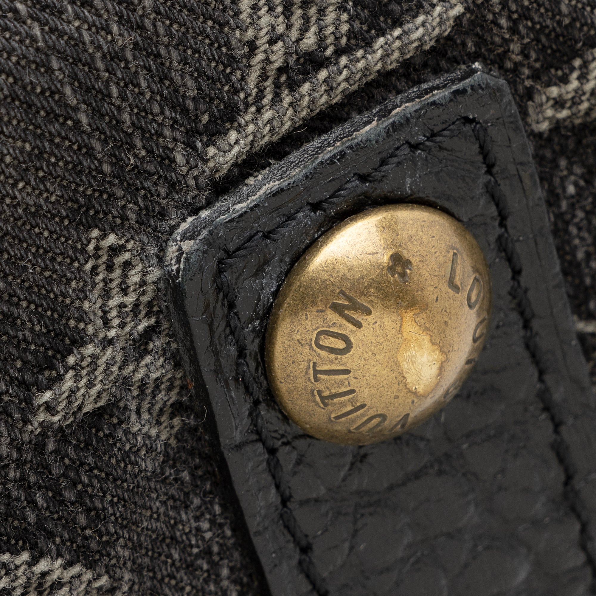 Louis Vuitton Monogram Denim Neo Cabby MM Satchel (SHF-SAEQo3)